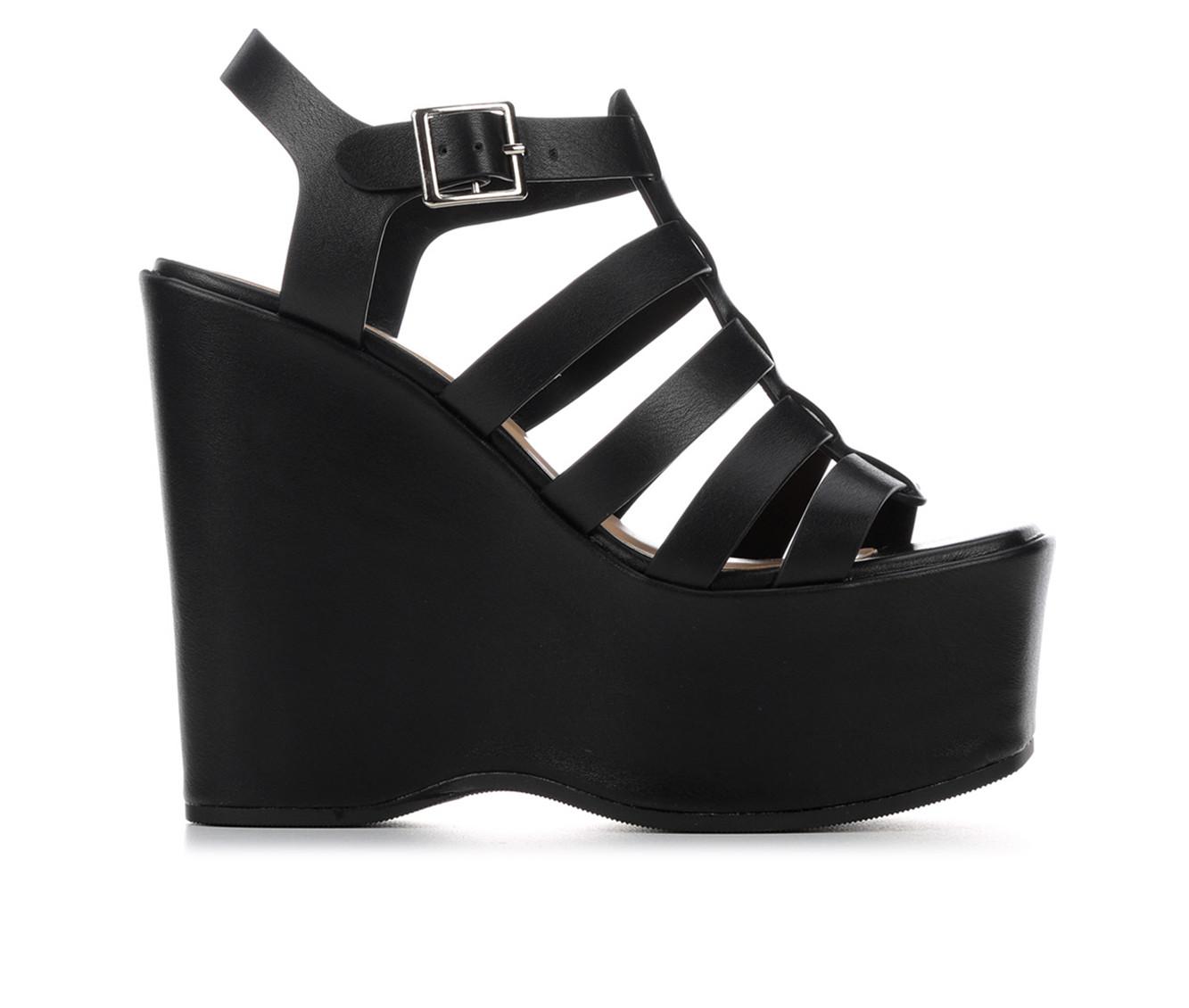 Shoe carnival best sale black sandals