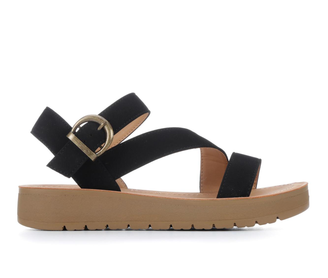 Buy Gibobby Womens SandalsSandals for Women Platform, Flat Wedge Ankle  Buckle Sandals with Strap Bowknot Summer Beach Sandals Open Toe Espadrille  Platform Online at desertcartINDIA