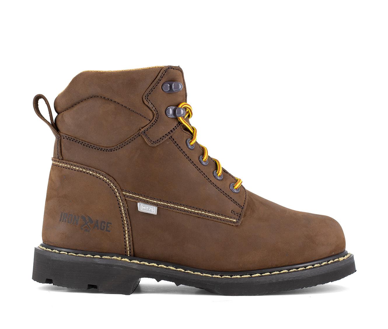 Iron age steel on sale toe work boots