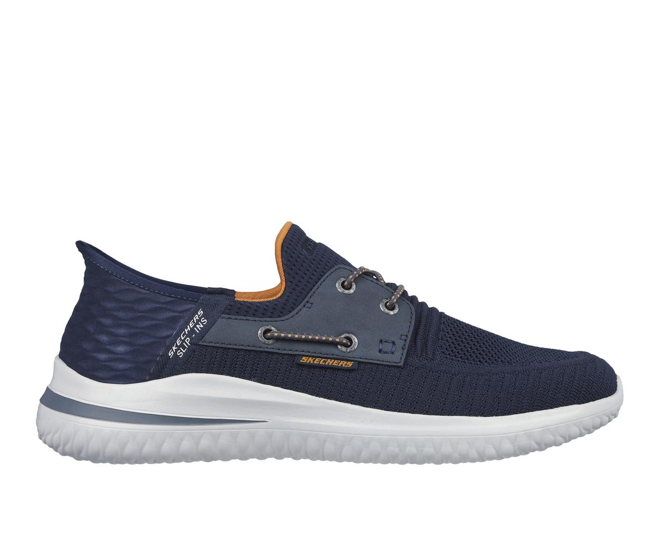 Skechers mens deck shoes outlet