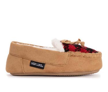 MUK LUKS Kid's Patterned Mocc Slipper