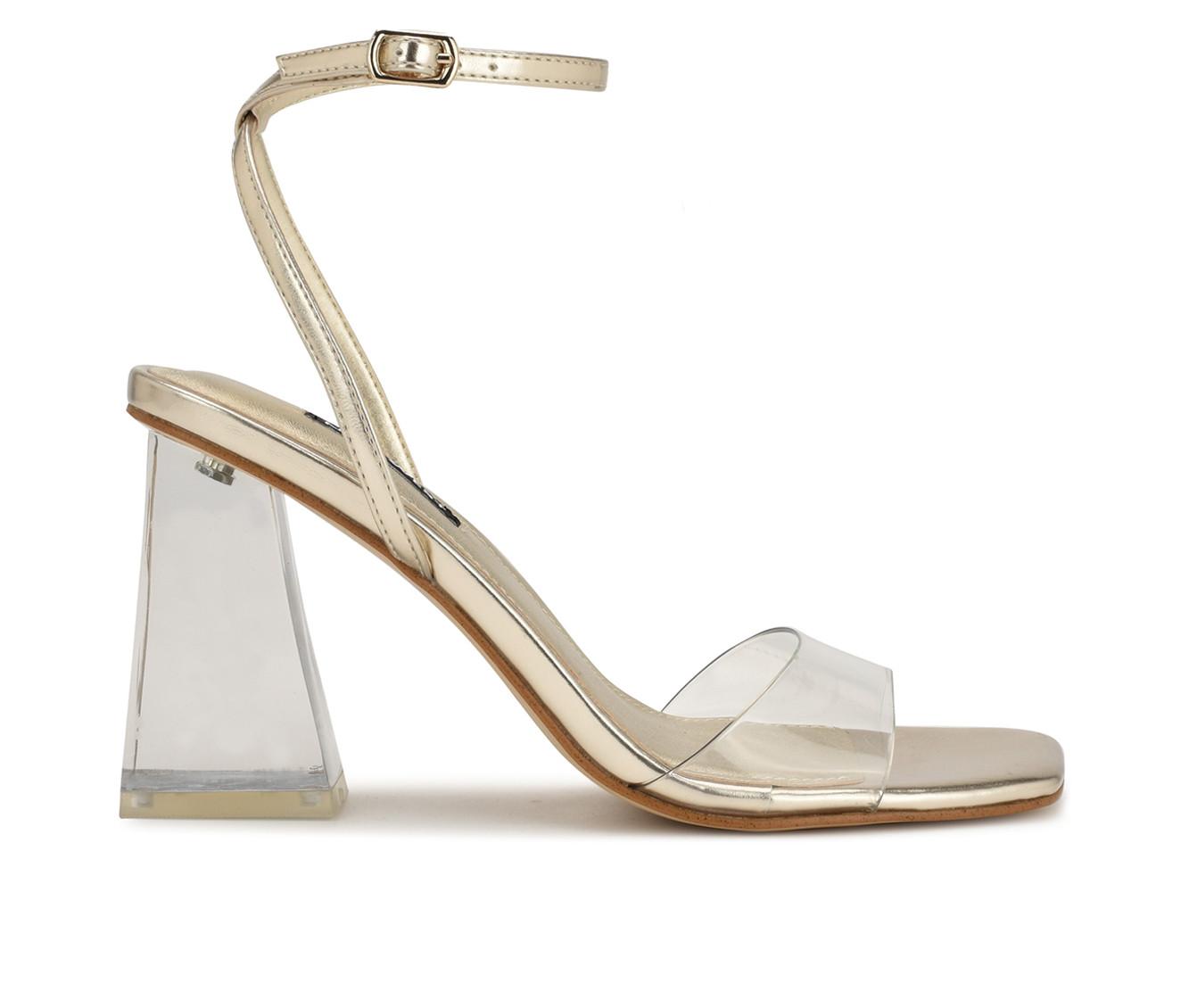 Nine west 2024 clear shoes