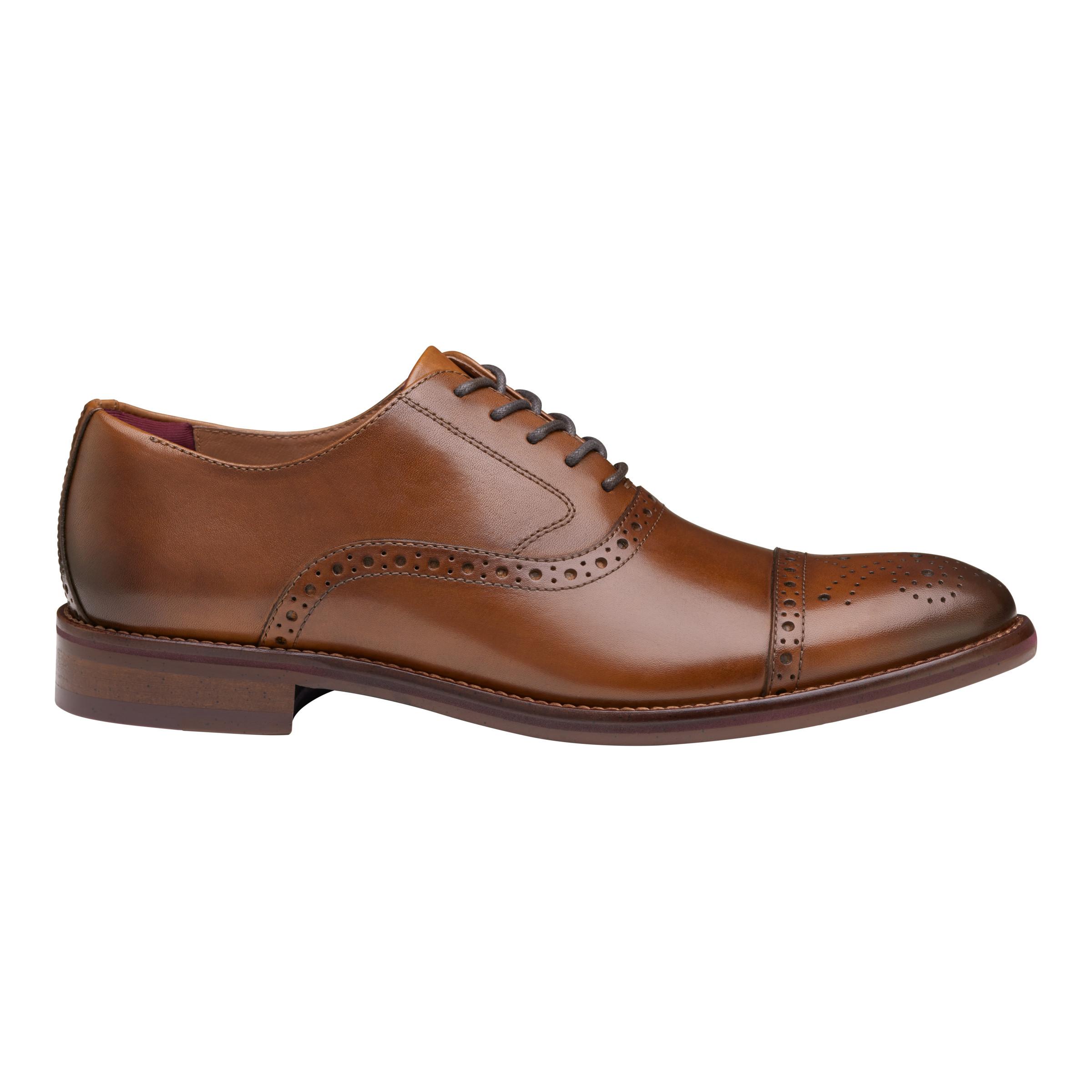 johnston murphy dress shoes Johnston & Murphy Men's Carlson Cap-Toe Oxfords main image 0