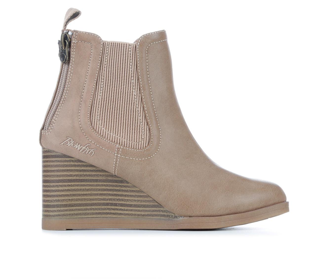 Wedge booties outlet cheap