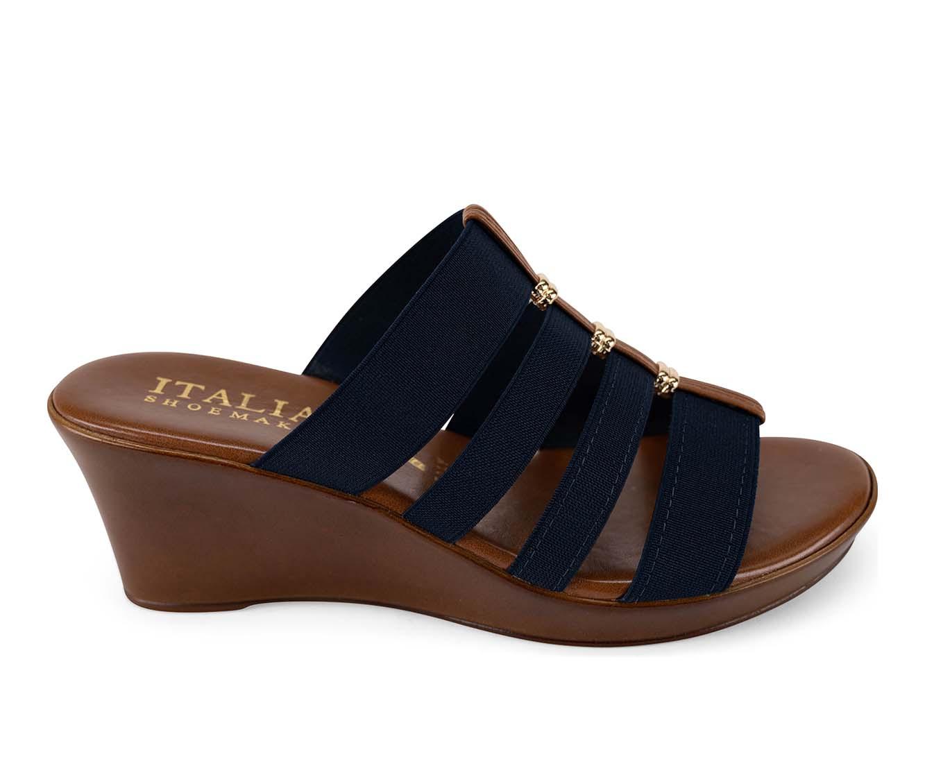 Women's Italian Shoemakers Clover Wedges