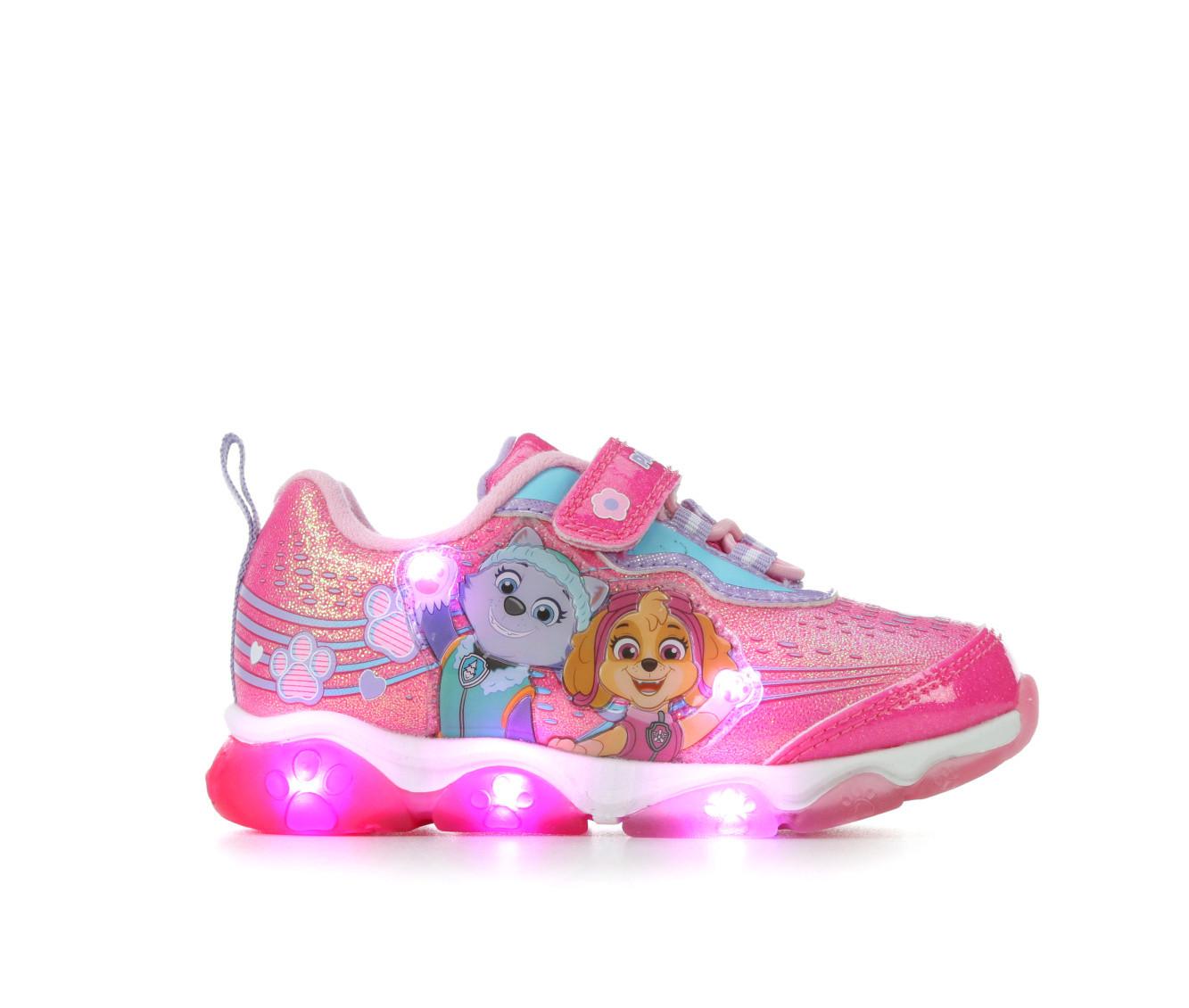 Girls light best sale up shoes