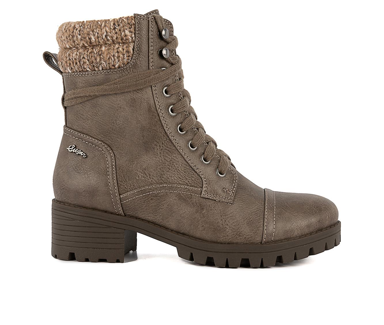 Women's lace up sale combat boot