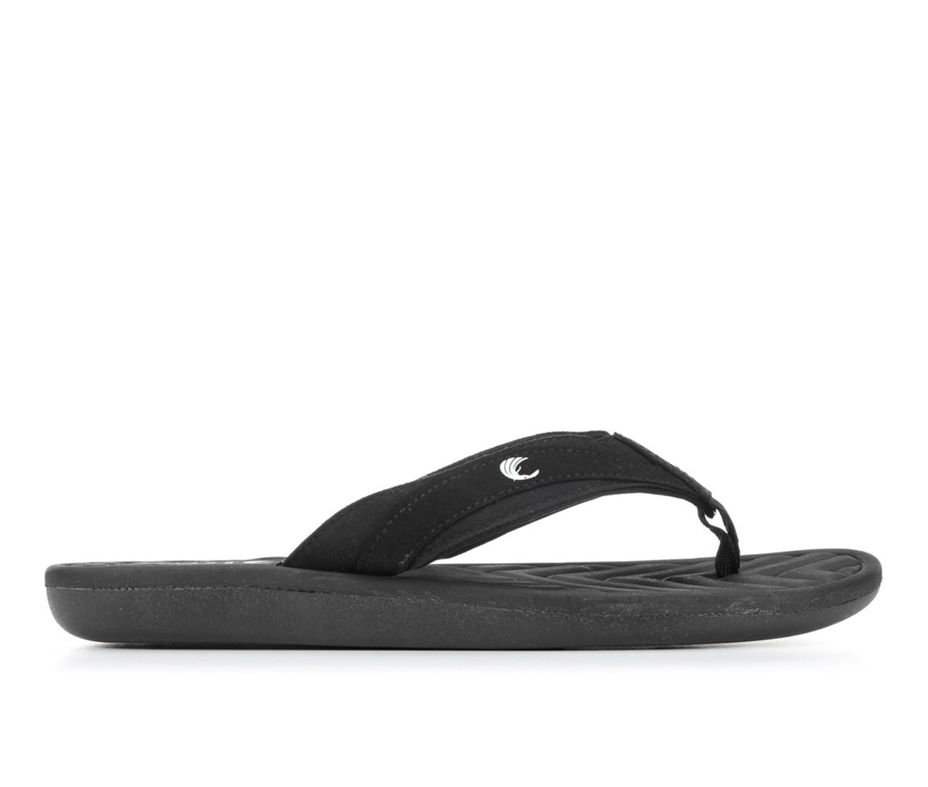 Men's Ziggy Flip Flops - Black - Ramsey Outdoor