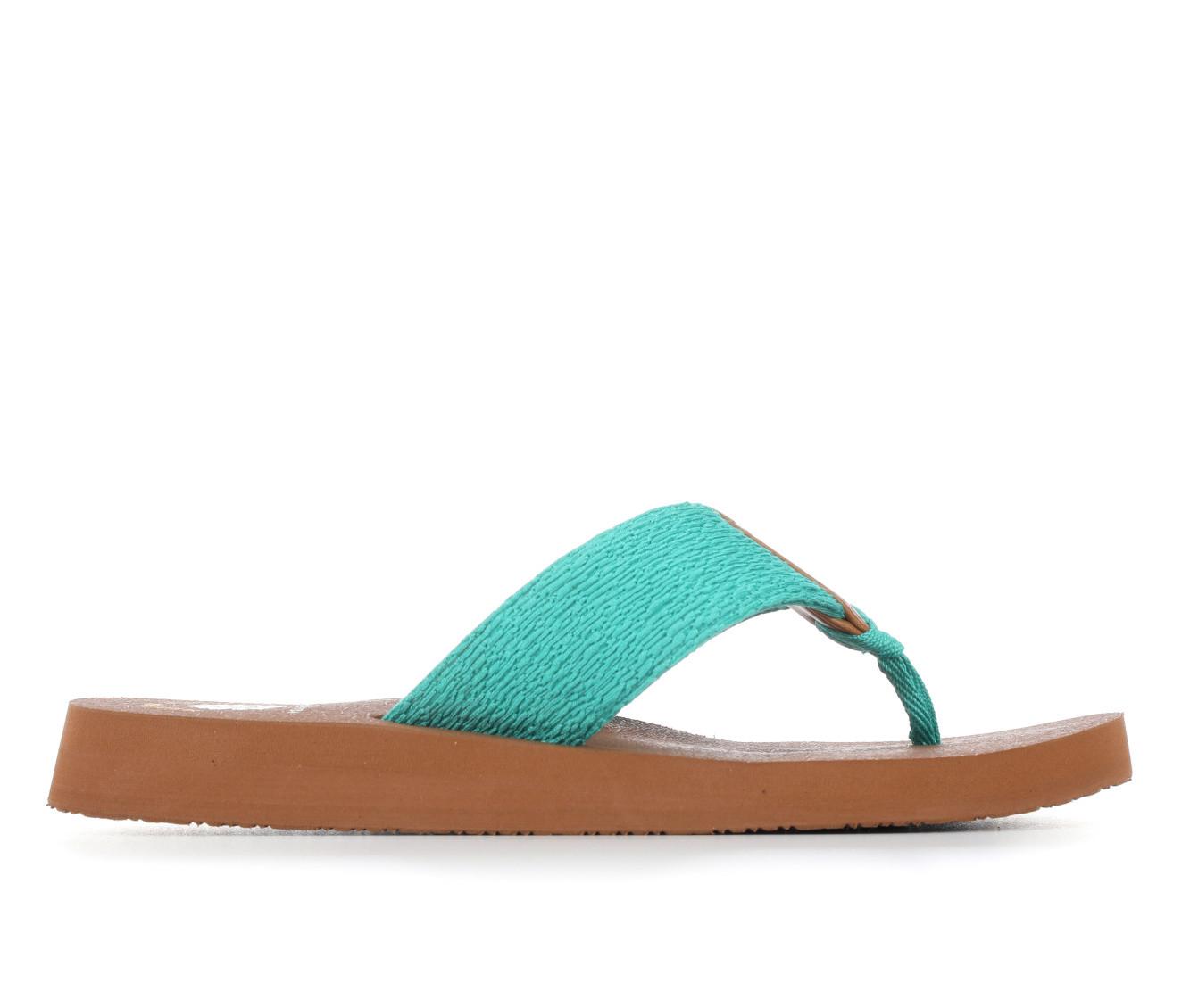 Women's Yellow Box Soleil Flip-Flops