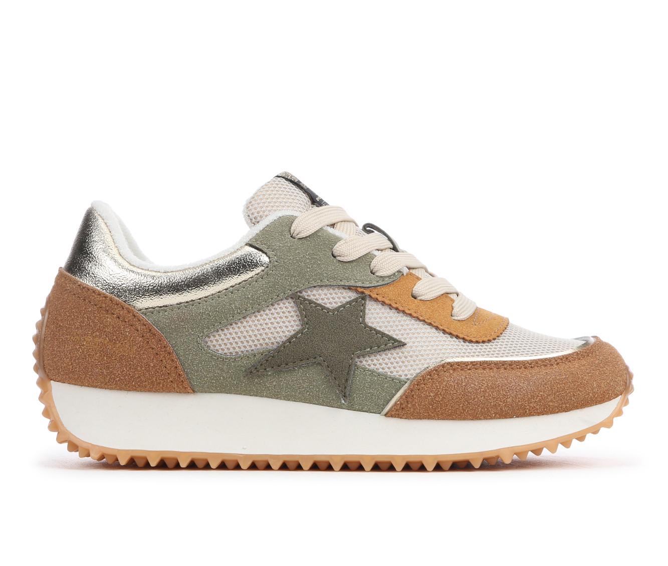 Soft Sneaker Paul Green Relax Weite XTI GREEN/YELLOW RETRO SPORTY