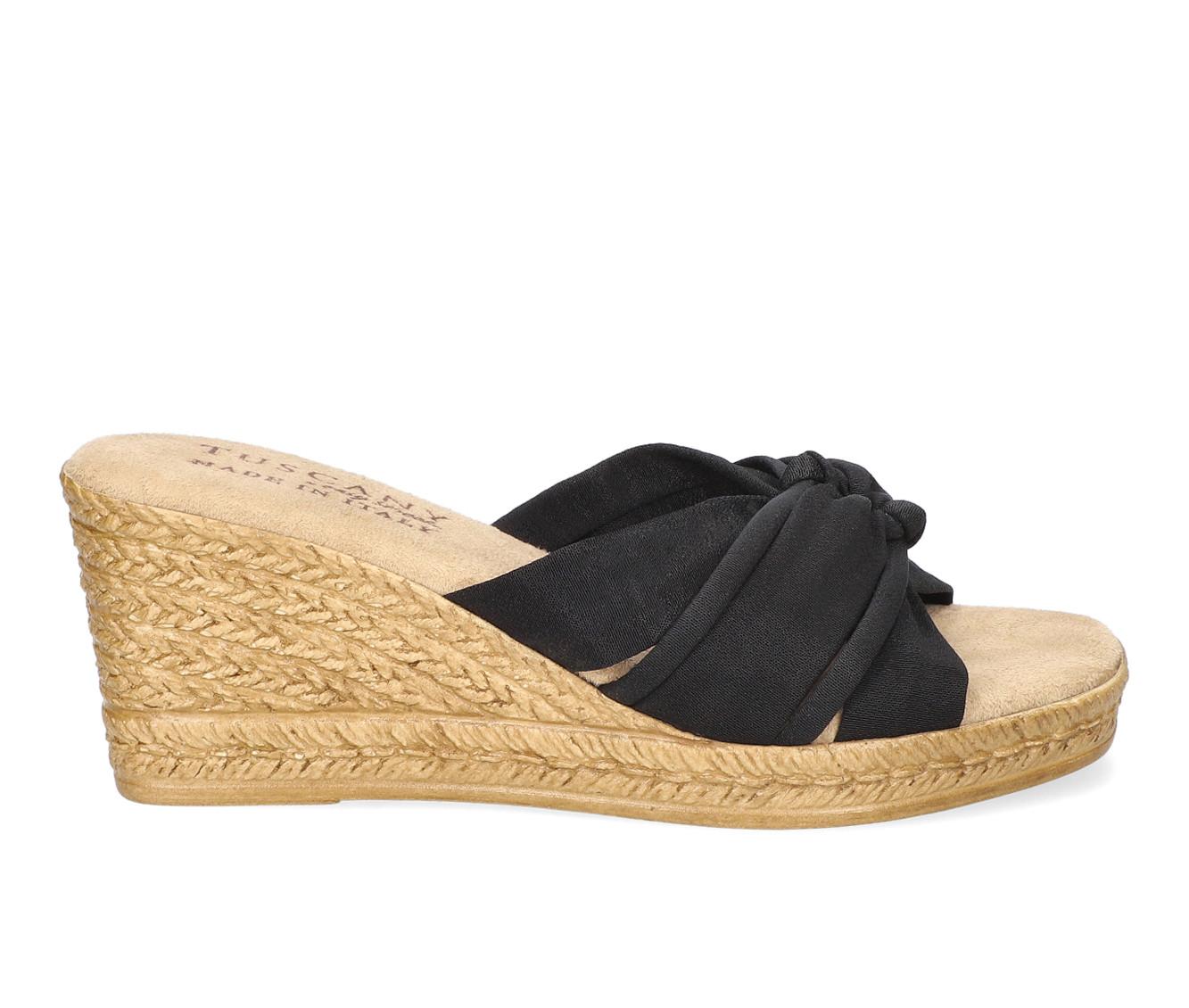 Tuscany dinah outlet espadrille wedge sandal