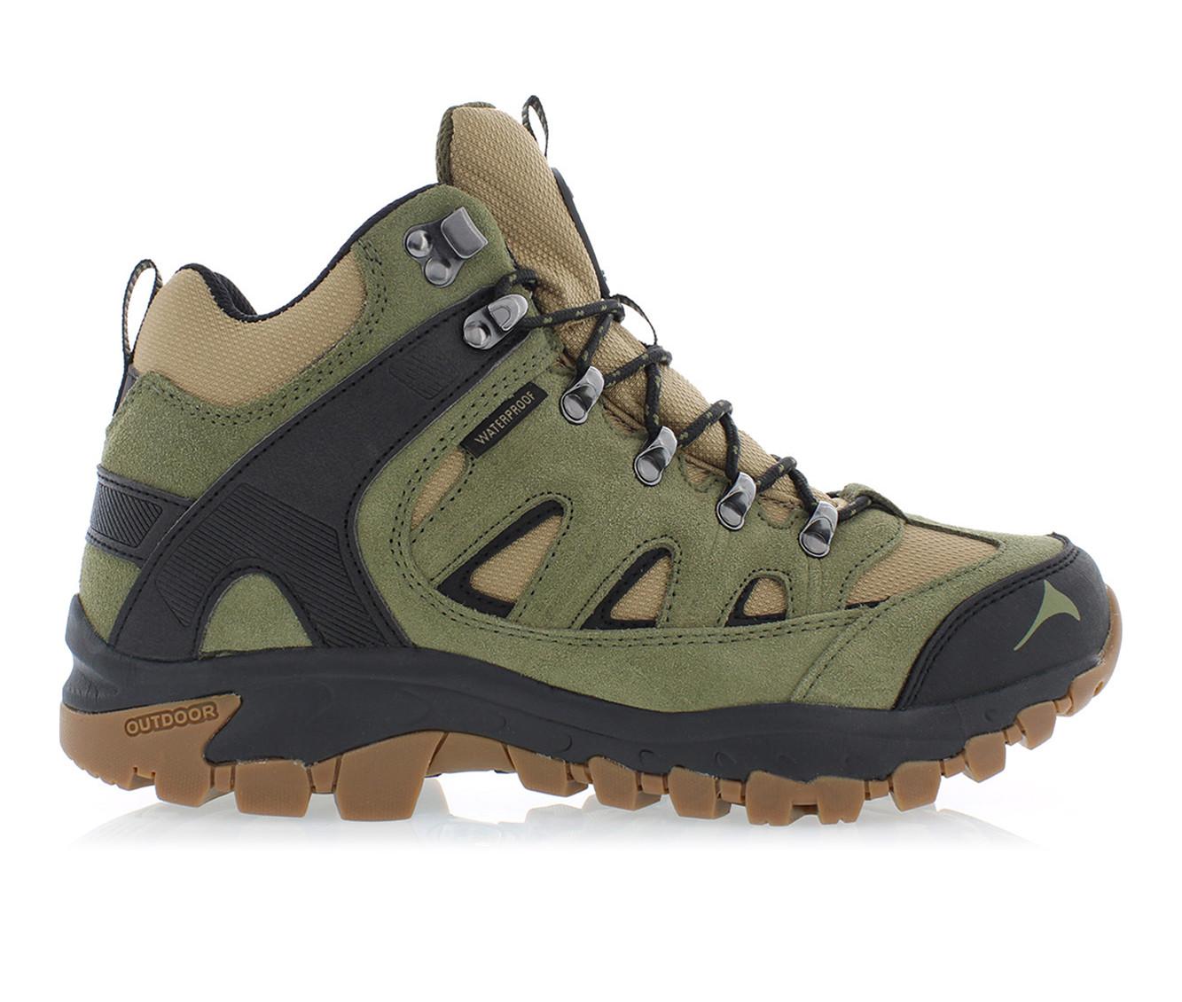 Men's Camo Hunting-Boot Waterproof Hiking Boots Anti-slip Lightweight  Breathable Durable Outdoor Shoes High-cut Fishing Climbing Working Trekking