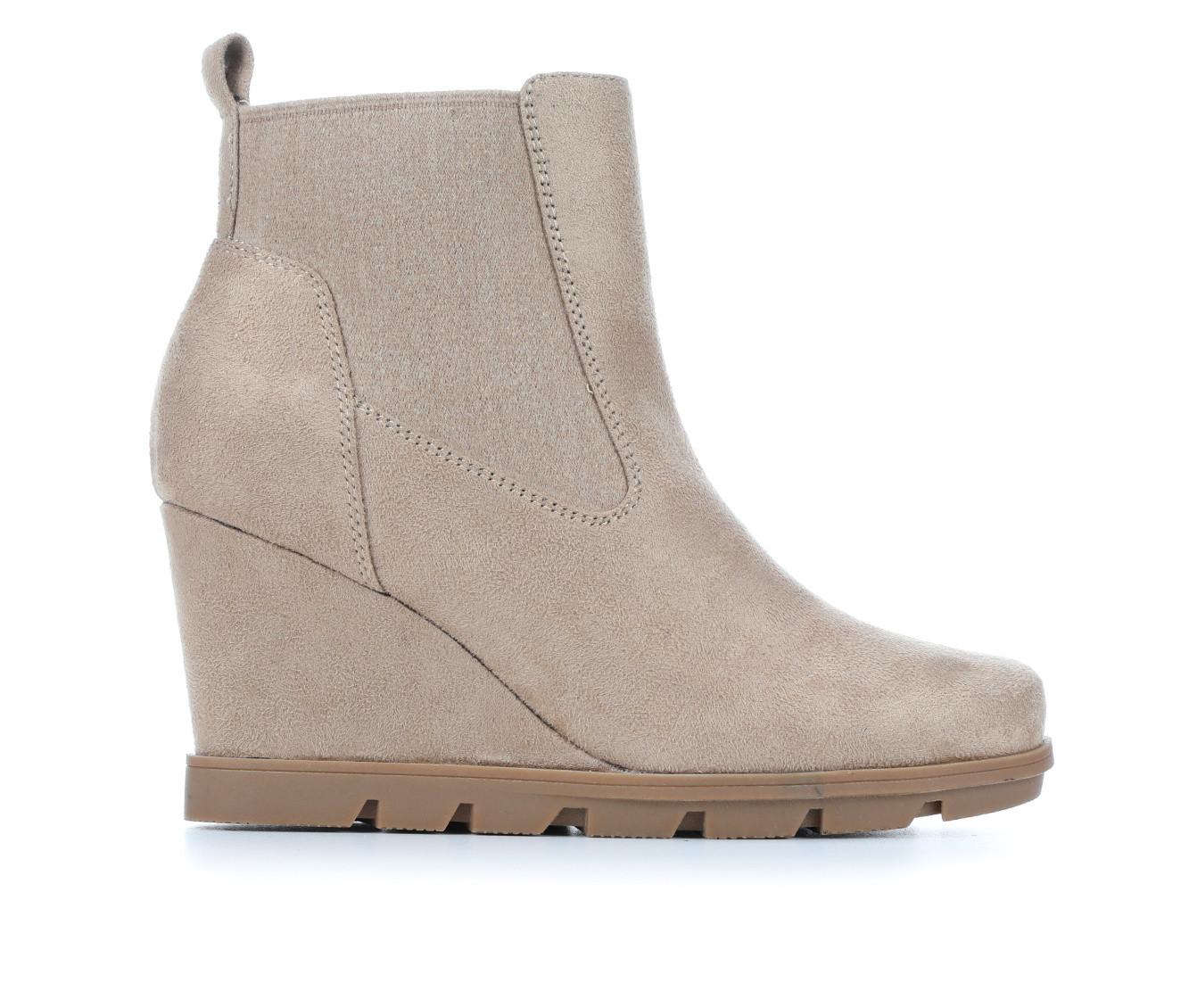 Wedge boots new arrivals