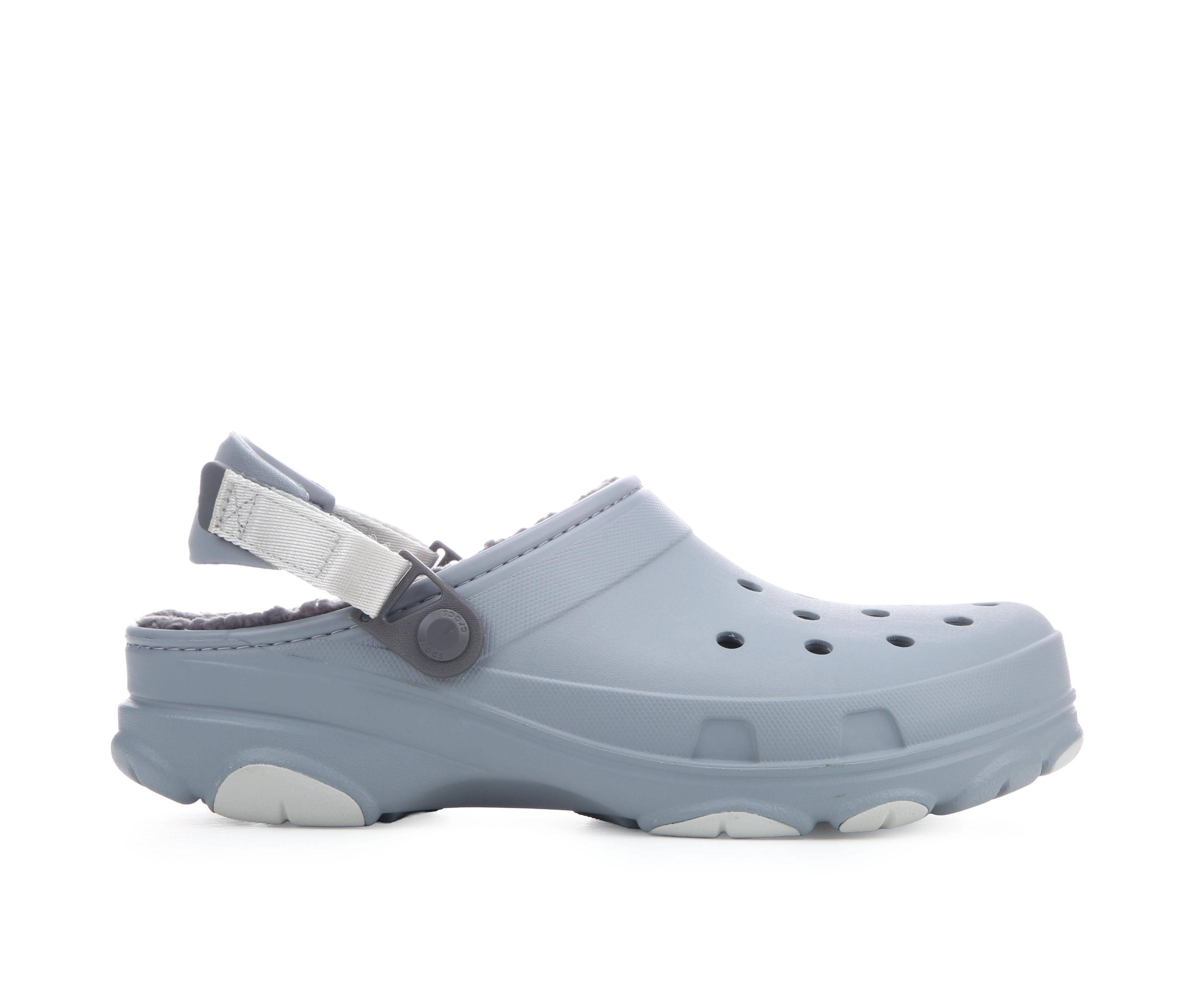 NEW! CROCS Gray Loafers & Slip-Ons Crocs Silver Stomp Metallic Slip-on Loafers Crocs main image 3