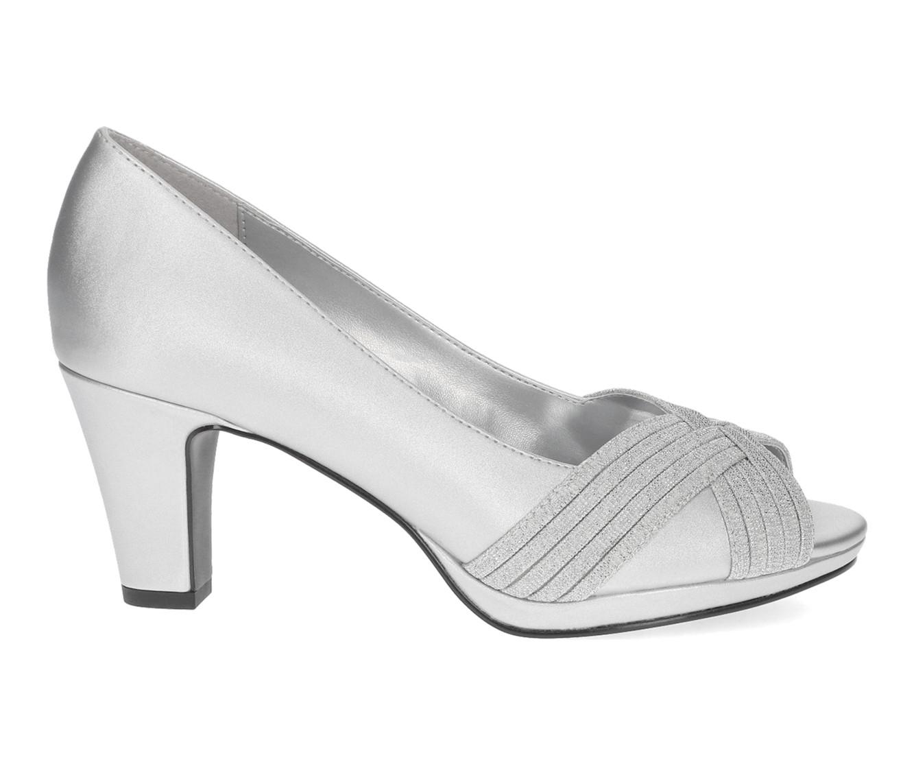 Easy Street Inga Womens Cushioned Footbed Man Made Mary Janes In Gray Matte 81028288