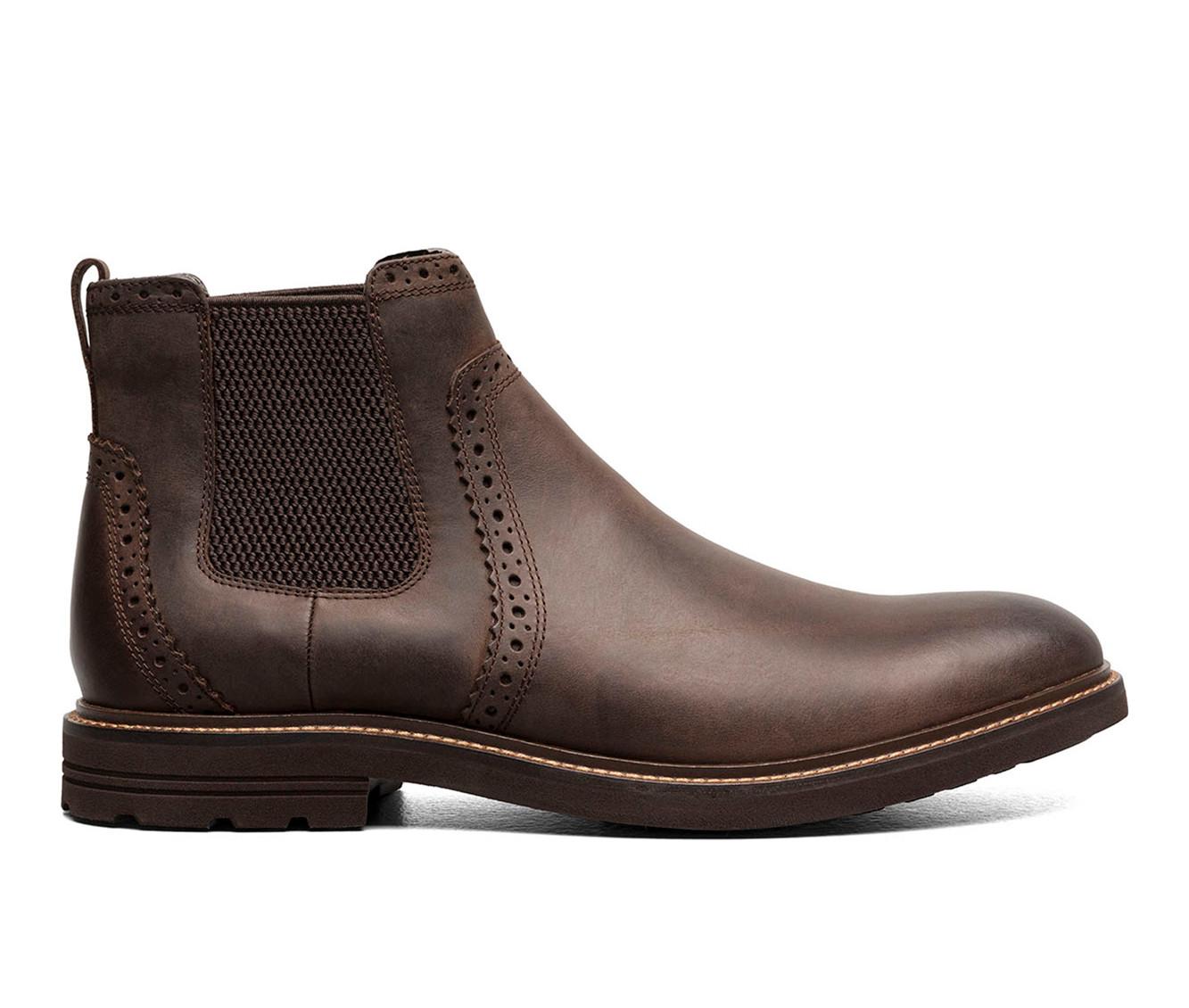 Nunn Bush Chelsea Leather Brown Boots Sz 11W Nunn Bush Delton Chelsea Boot - Free Shipping | DSW main image 2