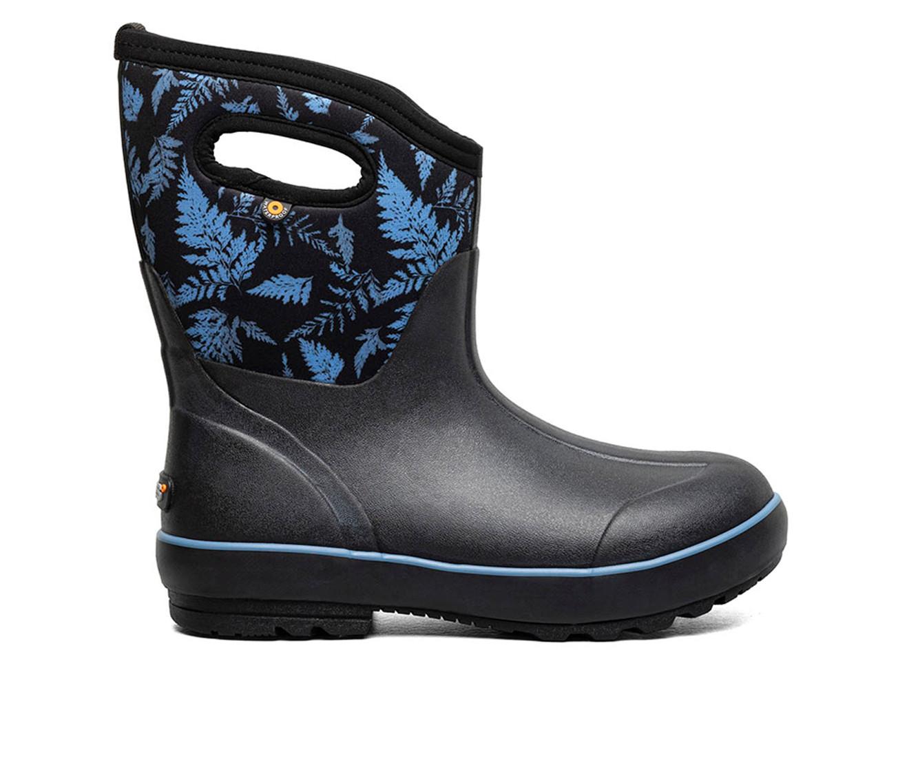 27cm BOGS HERRINGBONE TALL ネイビー 9US Bogs Herringbone Full Zipper Tall Boots Waterproof Insulated