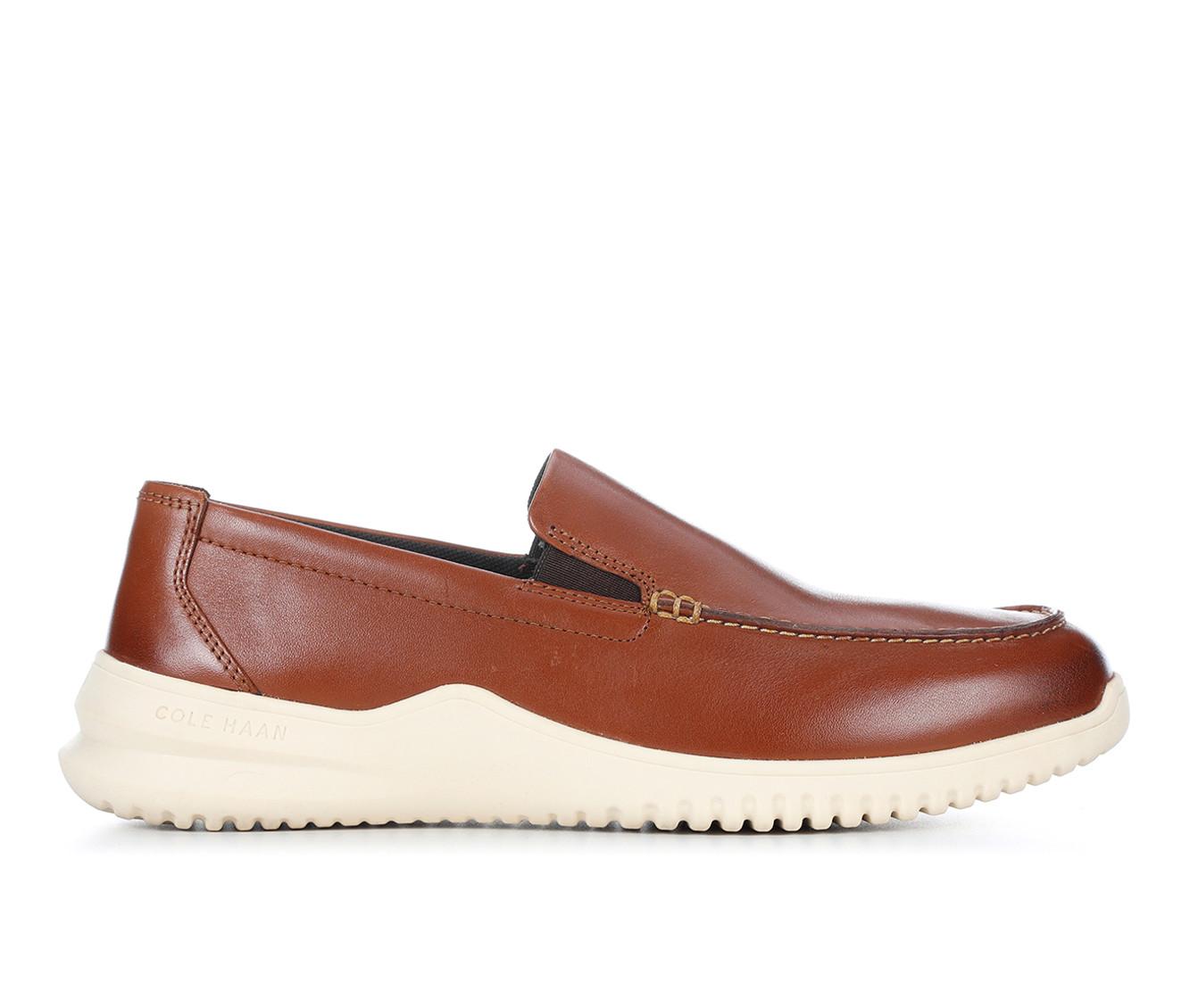 Cole Haan Mens Size 10.5 Brown Leather Slip On Formal Dress Loafer Shoes C06402 Men main image 4