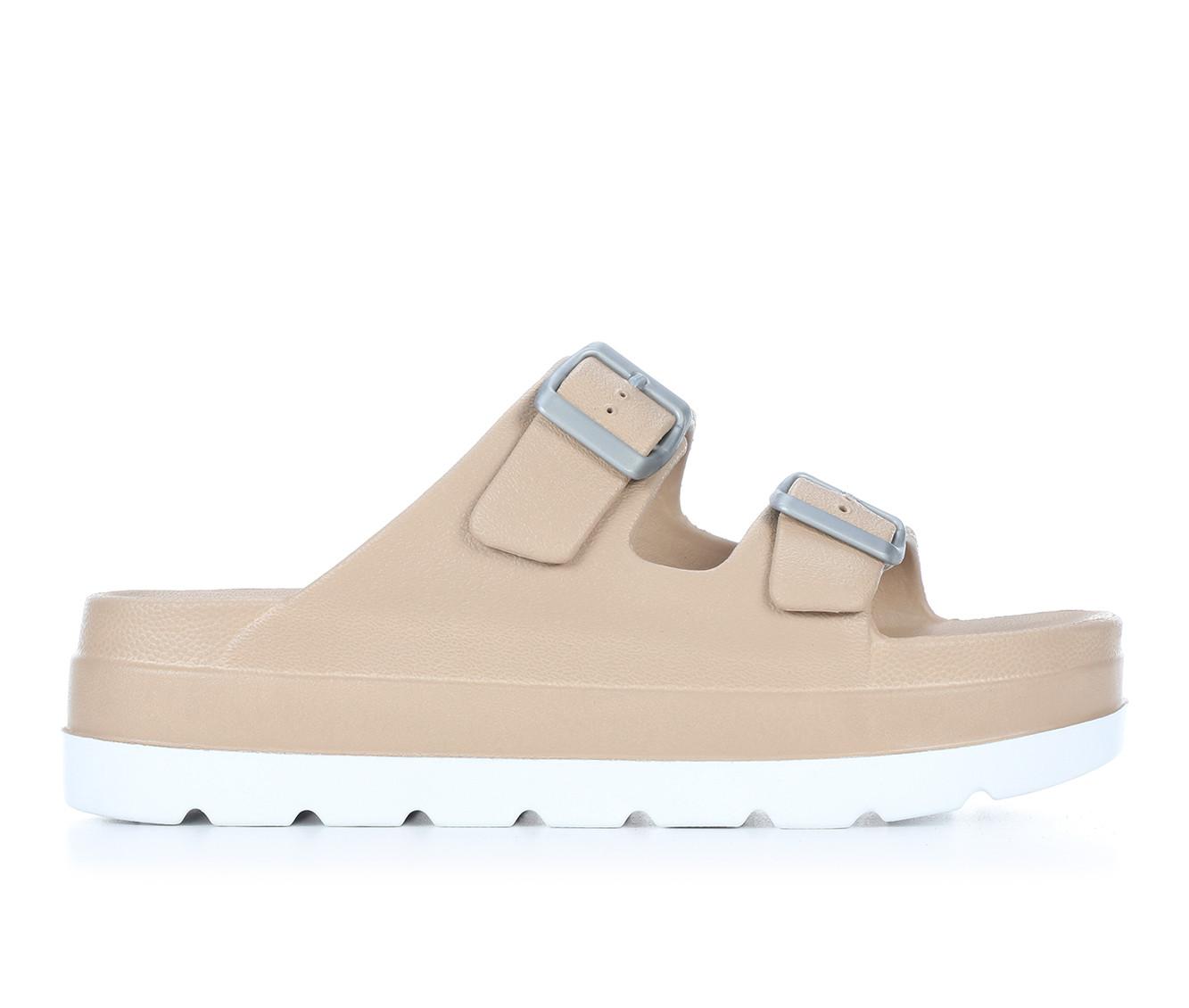 Women's Footbed Cork Sandals Shoe Carnival