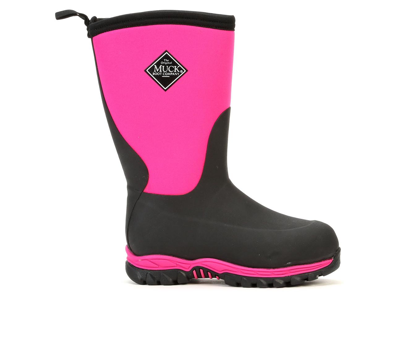 Kids black muck boots best sale