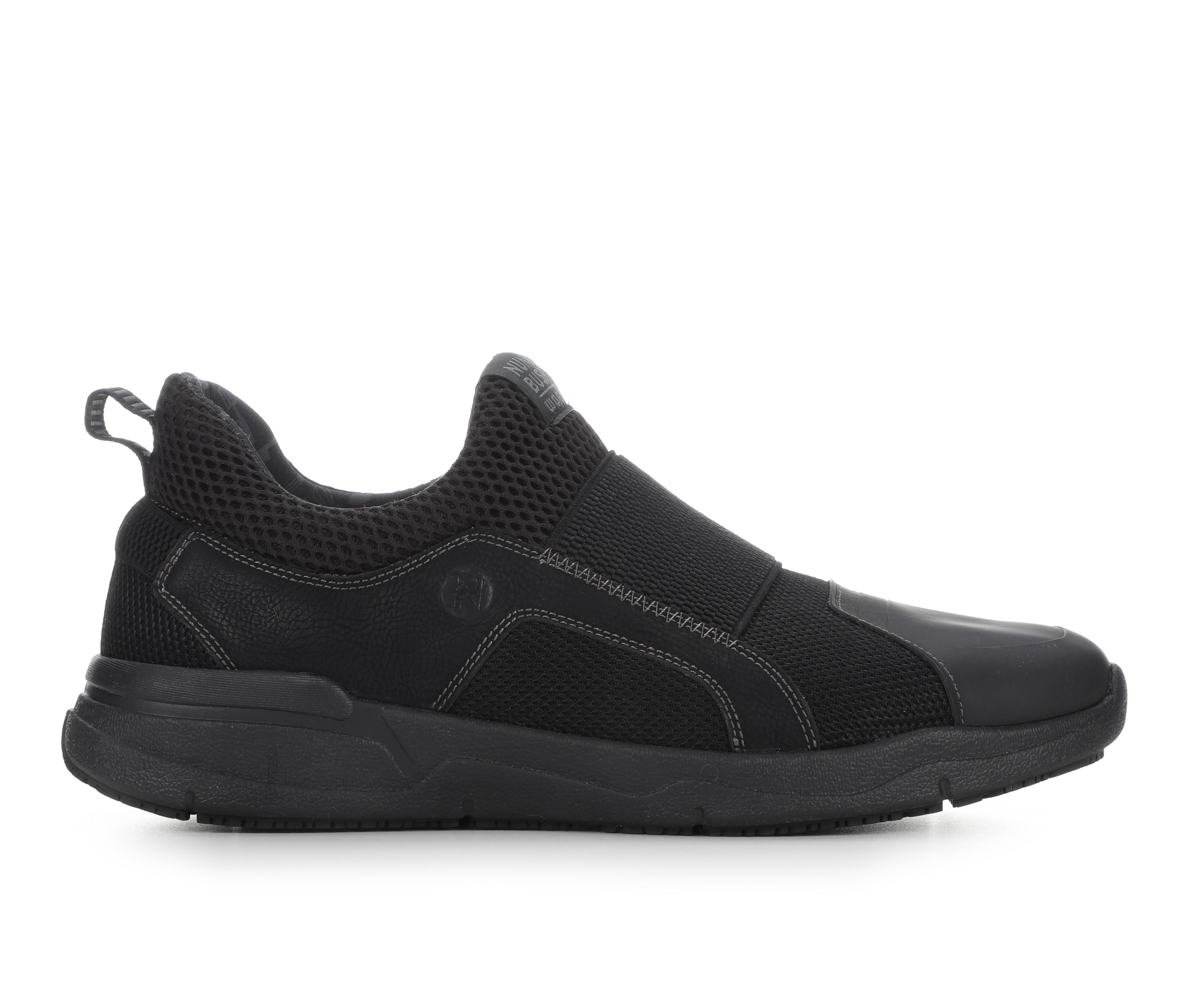 MBハイエンド シュランケンカーフレザーマスク&グラスコード　ブラック Nunn Bush Mens Work and Safety Slip Resistant | Shoe Carnival