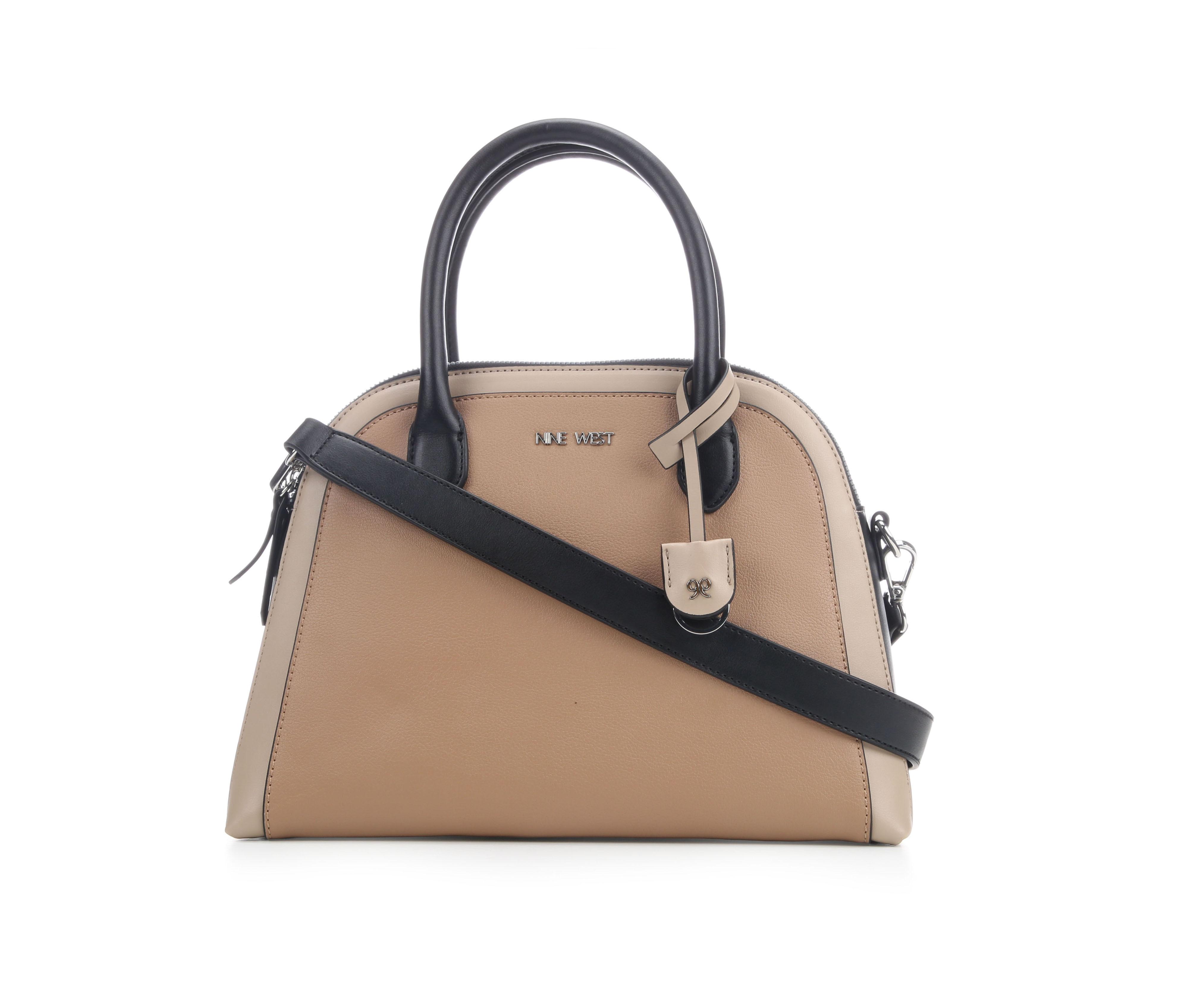 Nine West MARGAUX ELITE SATCHEL - Bolso De Mano - Black/negro