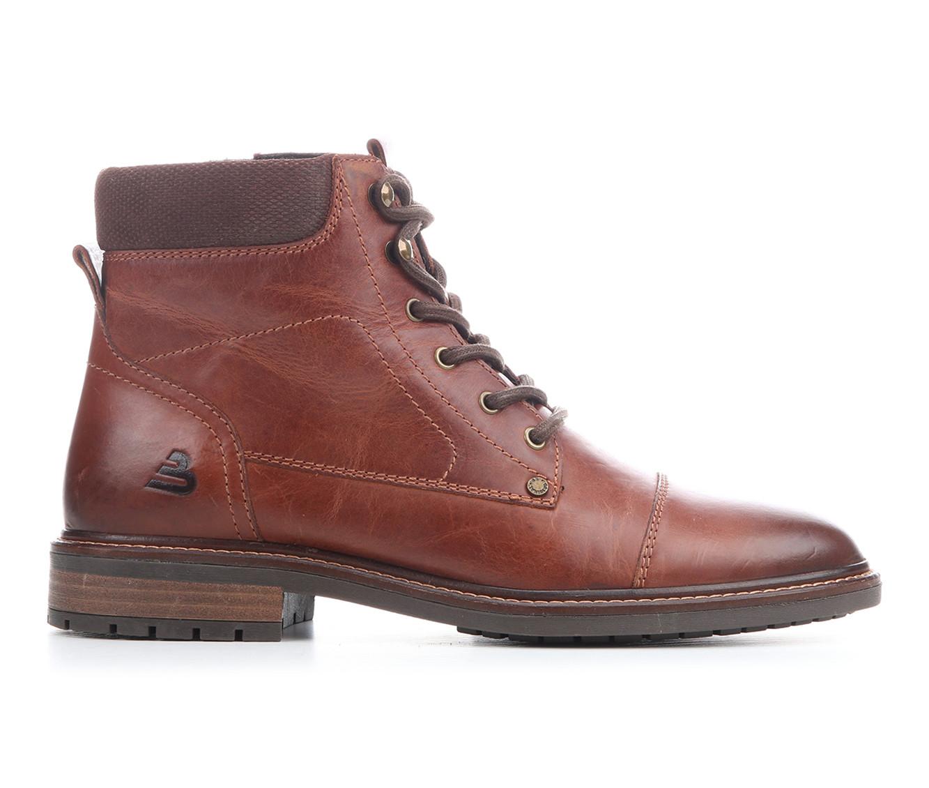 Bull Boxer Wax Leather Boots Size 11 Bullboxer Faux Leather Boots for Men for Sale | Shop New  main image 4