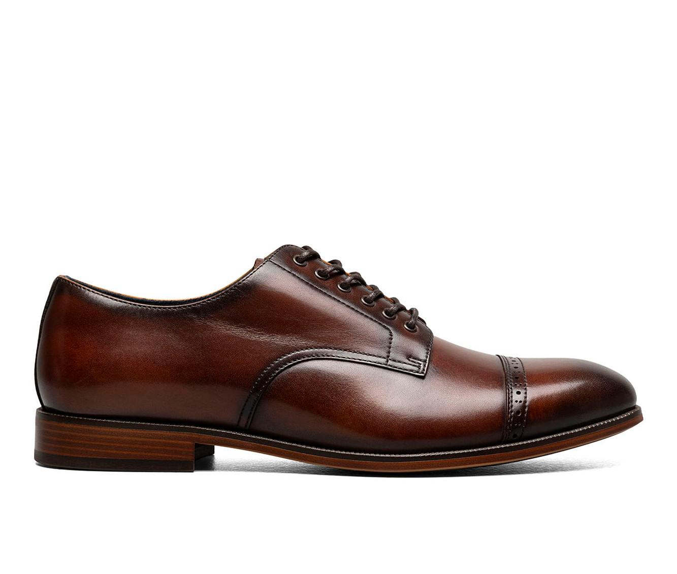 Scarpe Oxford Uomo Stacy Adams Lonsdale - Puntatonda, Lacci, Plantare Rimovibile