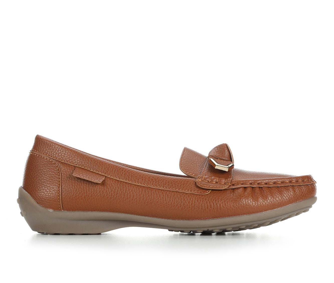 brown women's dress shoes Pointed toe dark brown suede ballet flats main image 0