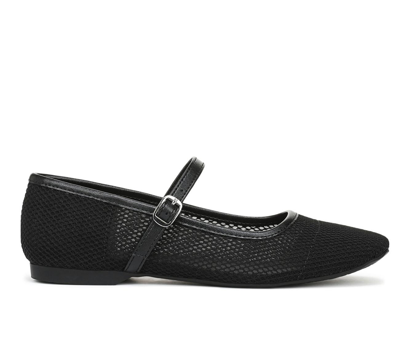 chinese dress ladies Nine West Speakup Almond Toe Flats - Black