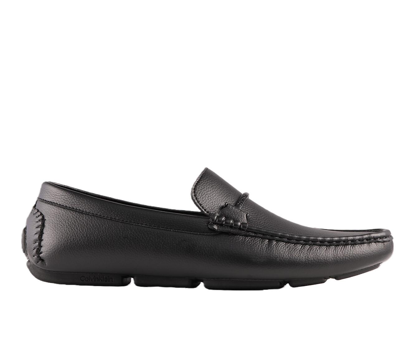 calvin klein dress shoes black Calvin Klein Earl Smooth Mens Black Oxfords & Lace Ups Plain Toe Shoes