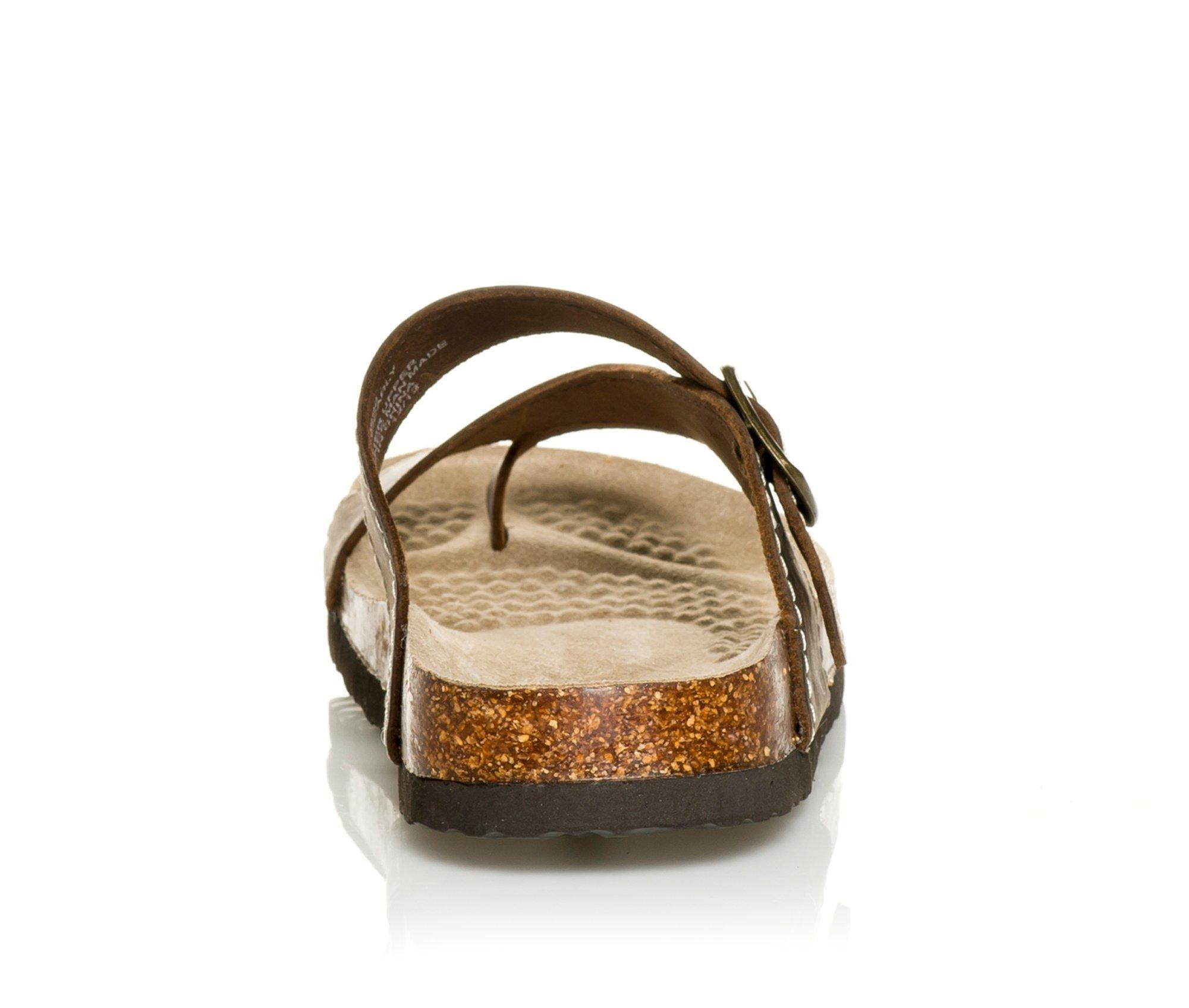 Women's White Mountain Carly Footbed Sandals | Shoe Carnival