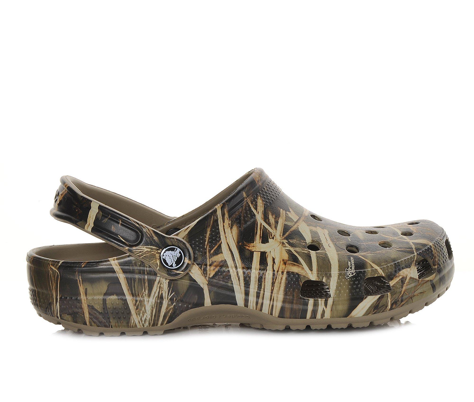 platform realtree crocs