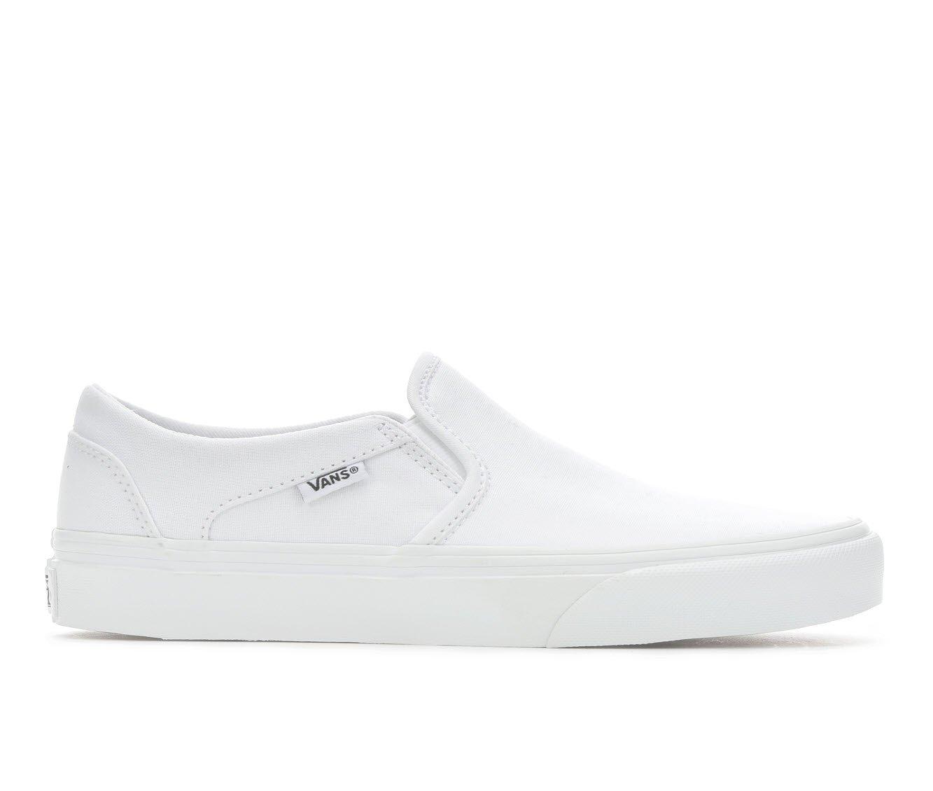 White on sale vans womens