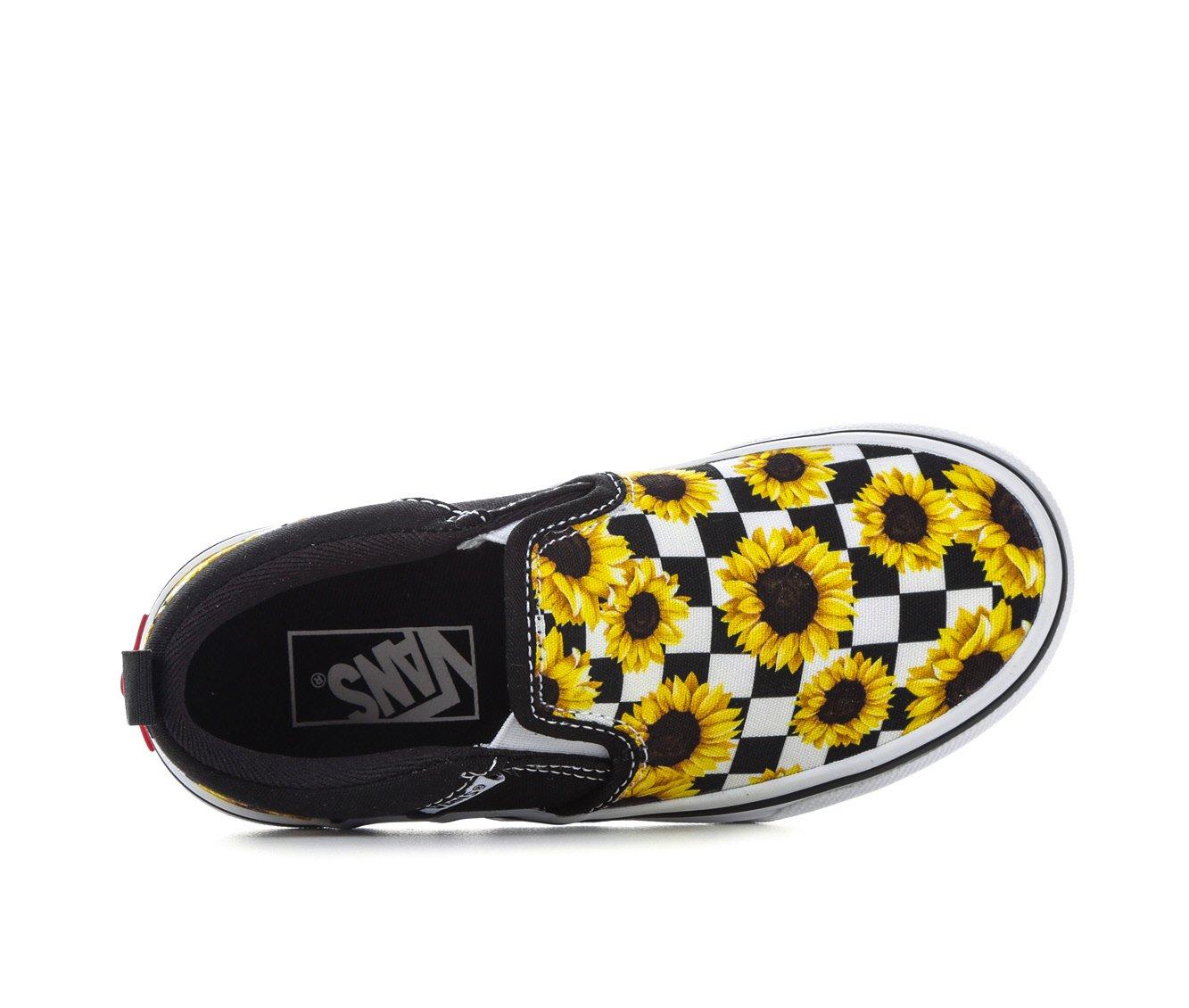 slip on vans sunflower