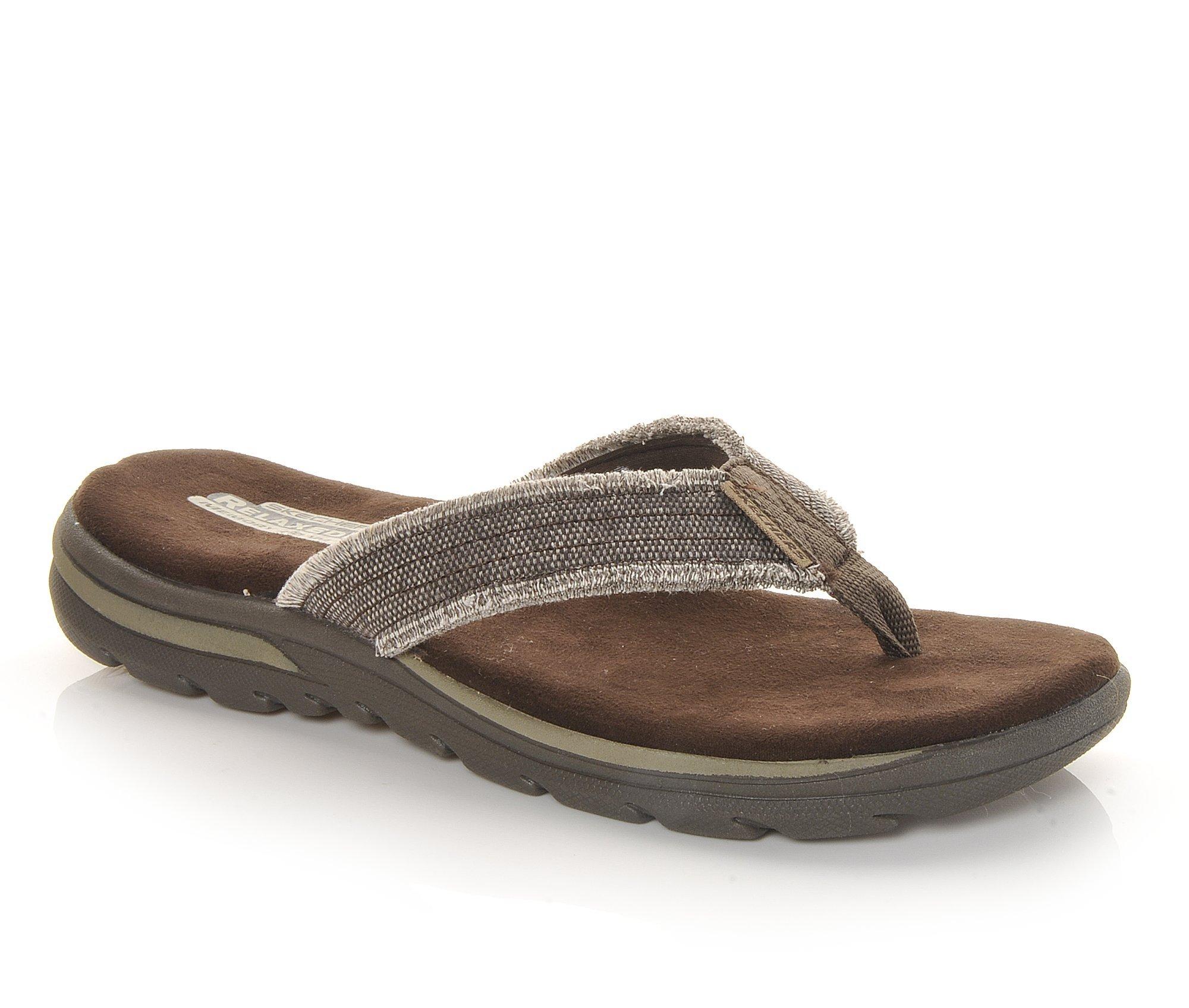 Men's Skechers Bosnia 64152 Flip-Flops Shoe Carnival