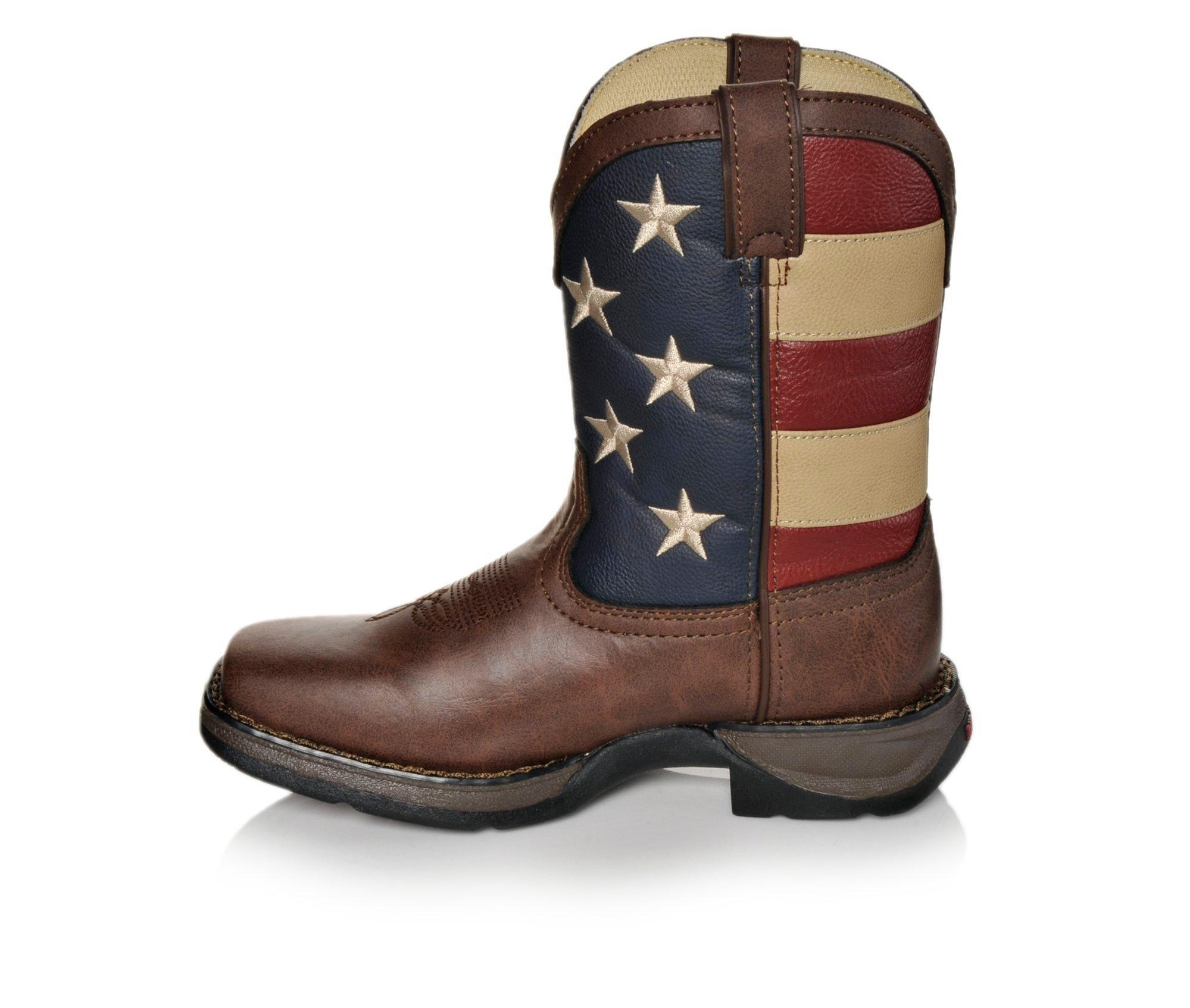 flag cowboy boots