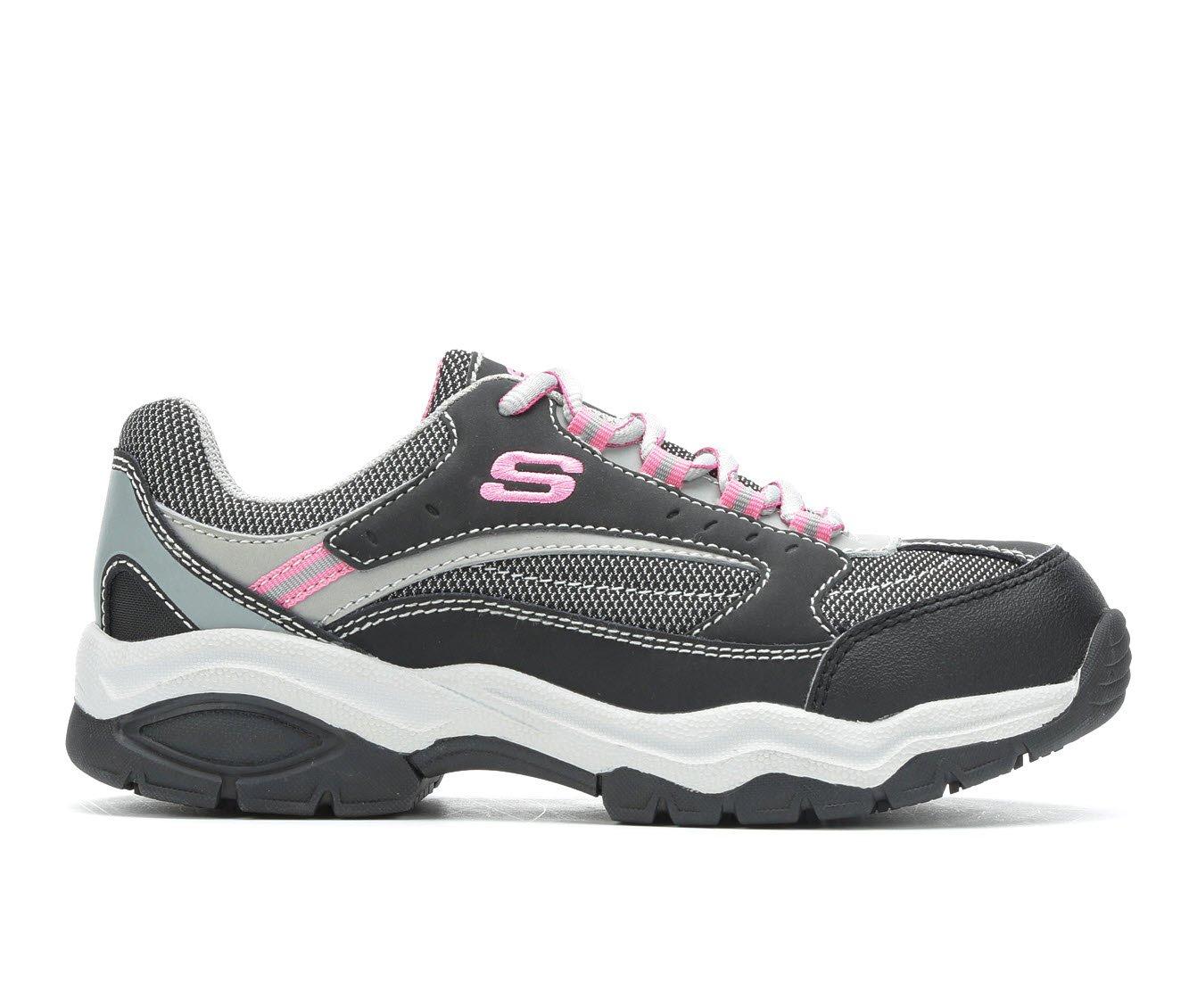steel toe shoes for women slip on