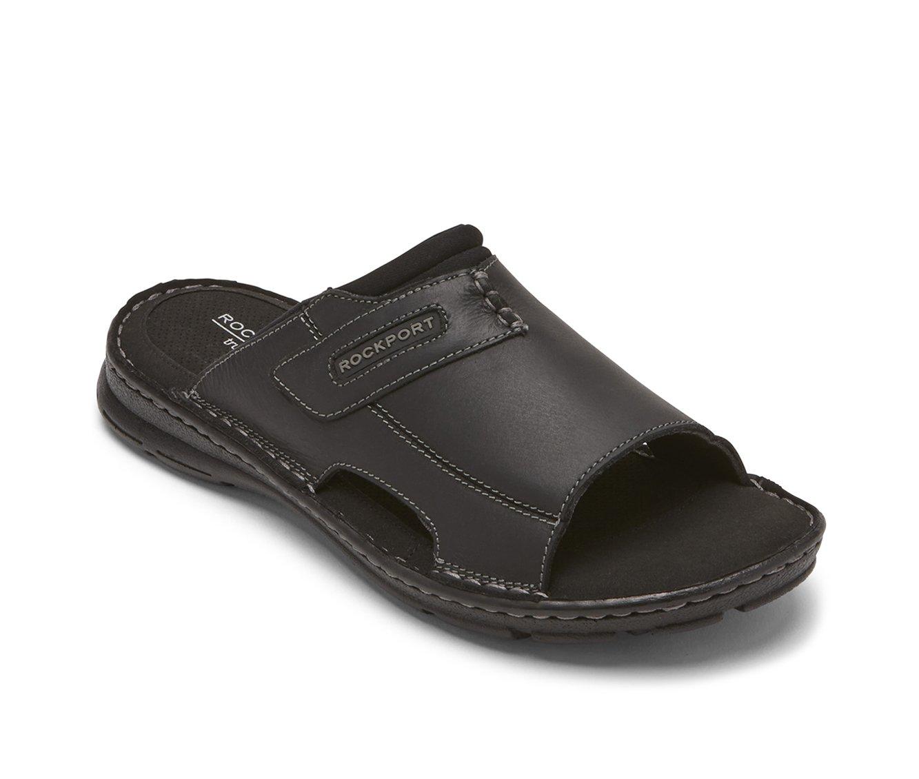 rockport men's darwyn xband slide sandal