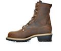 Men's Carolina Boots CA9821 8 In Steel Toe Waterproof Logging Work Boots
