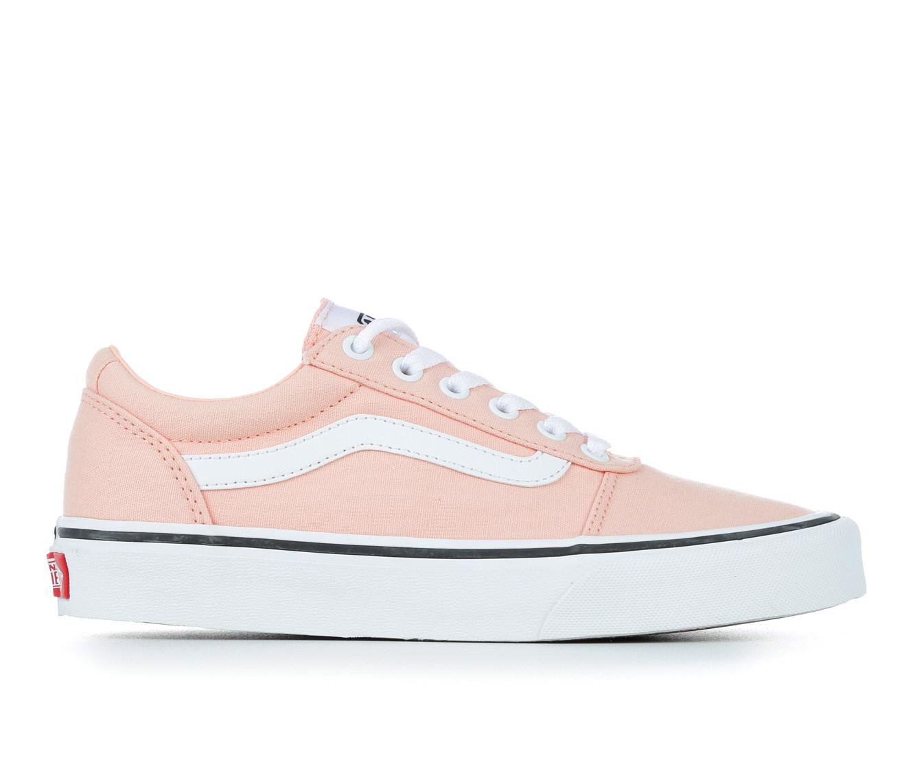 Vans ward women's discount skate shoes rose