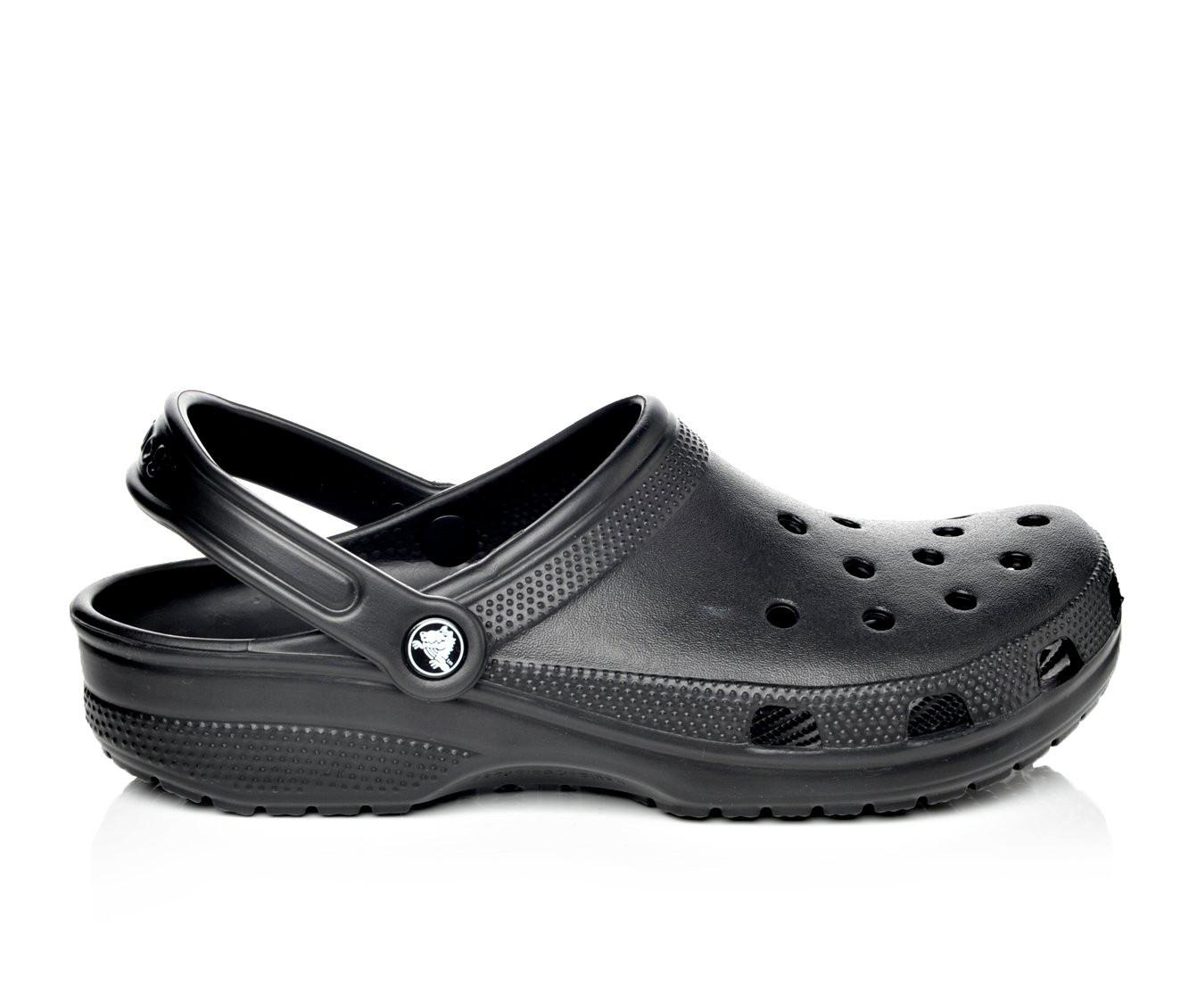 Black crocs women's online size 8