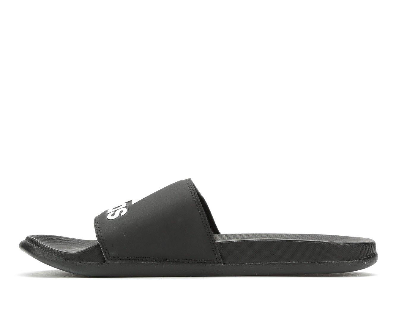 Strikt Prijs Staat Men's Adidas Adilette Cloudfoam + Logo Sport Slides