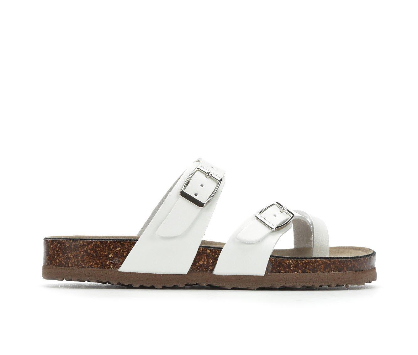 Madden girl store birkenstocks white