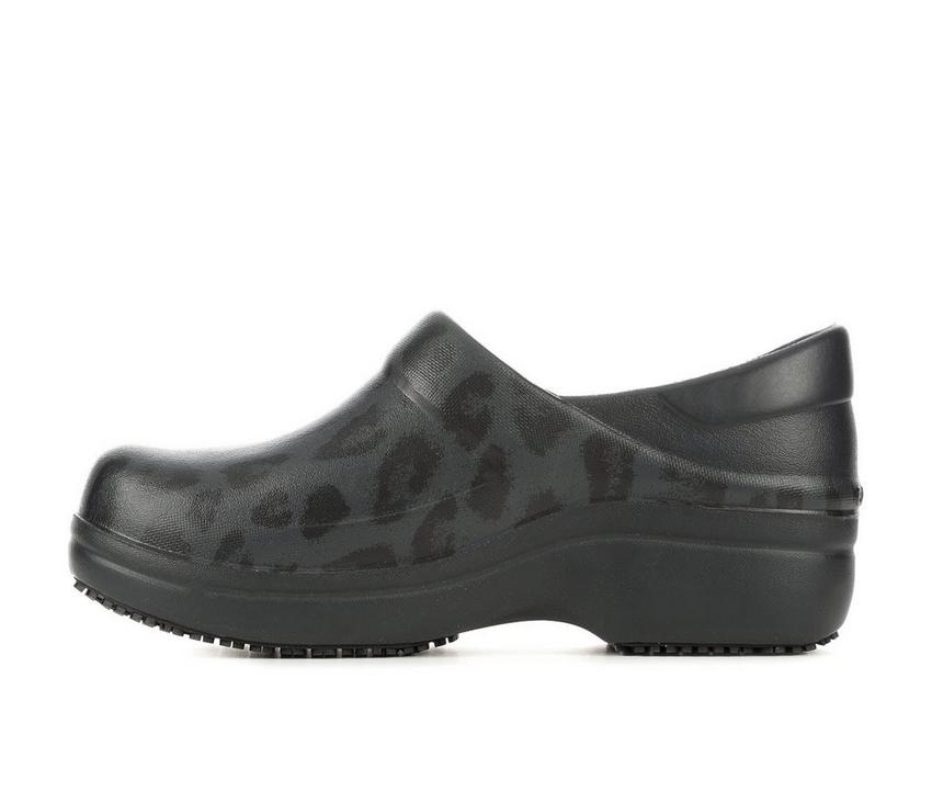 New Women’s Crocs Neria Pro Graphic Clog Slip-Resistant Work Shoes 6 7 8 9 