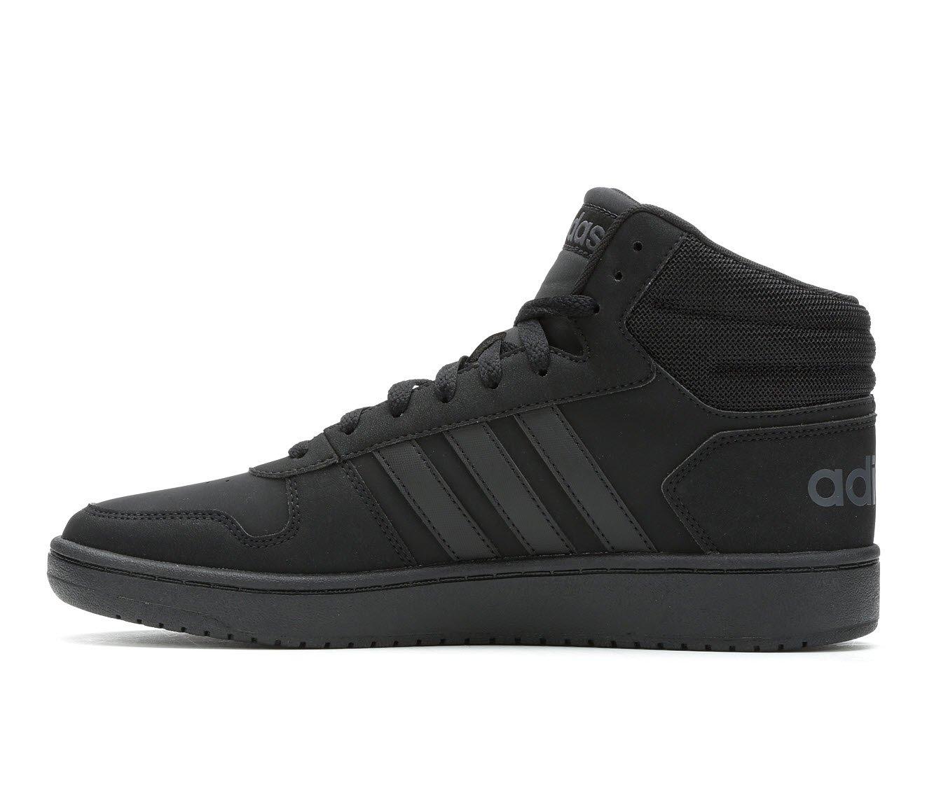 adidas hoops mens mid top trainers