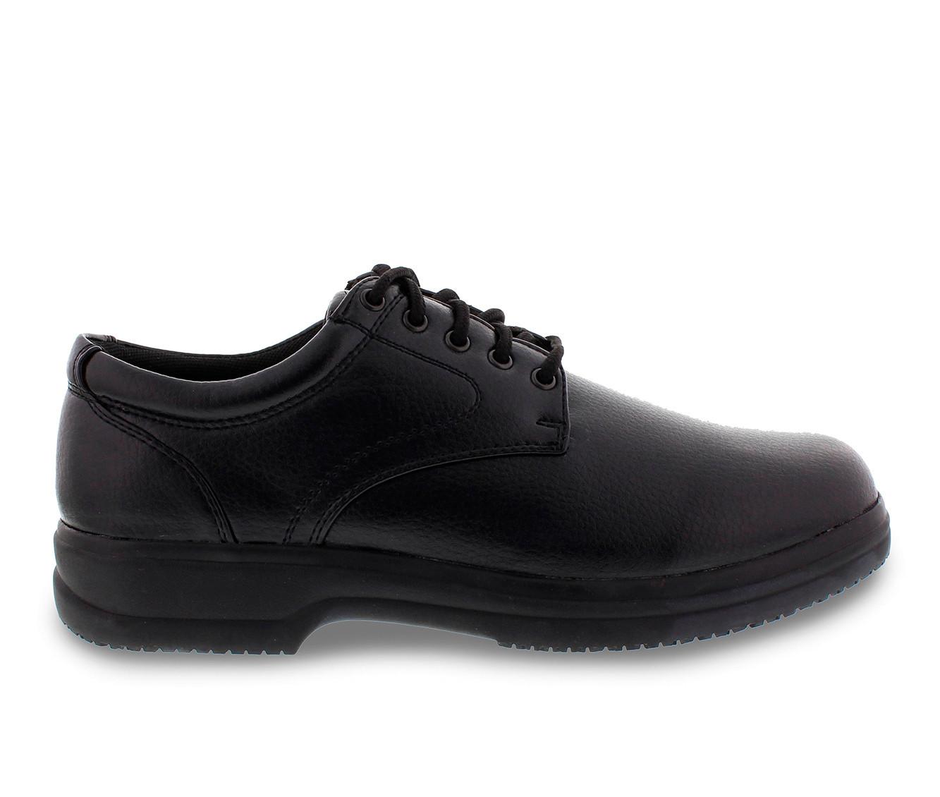 Black non slip outlet work shoes mens