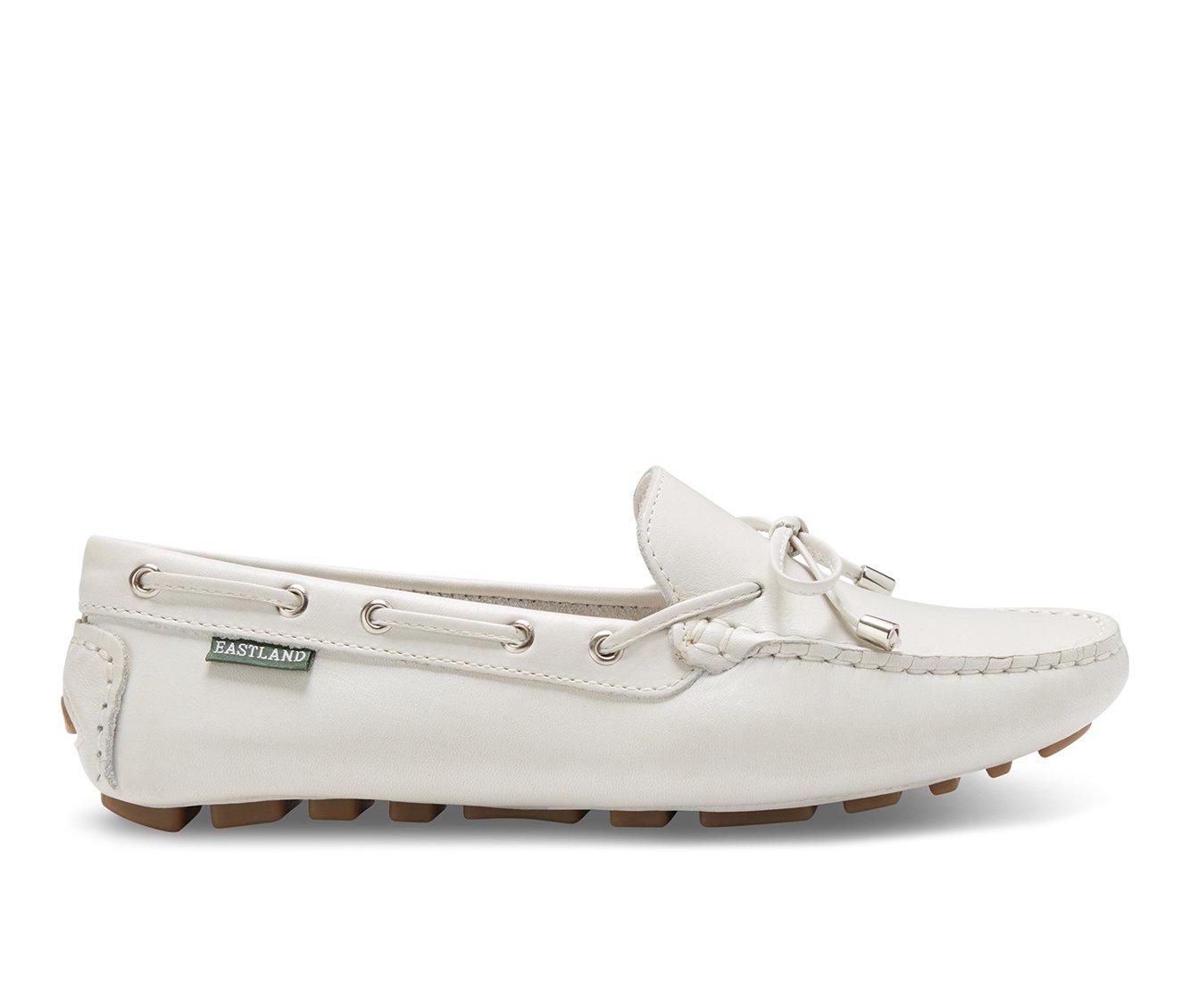 Women's Eastland Marcella Moccasin Loafers in White Size 8.5