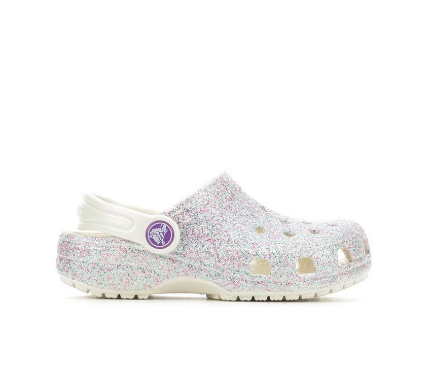 Kids’ Classic Glitter Lined Clog Crocs Girls Shoes Clogs 