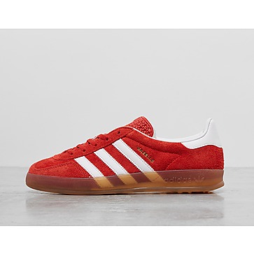 adidas Training 3 stripe track top in glory red & red white